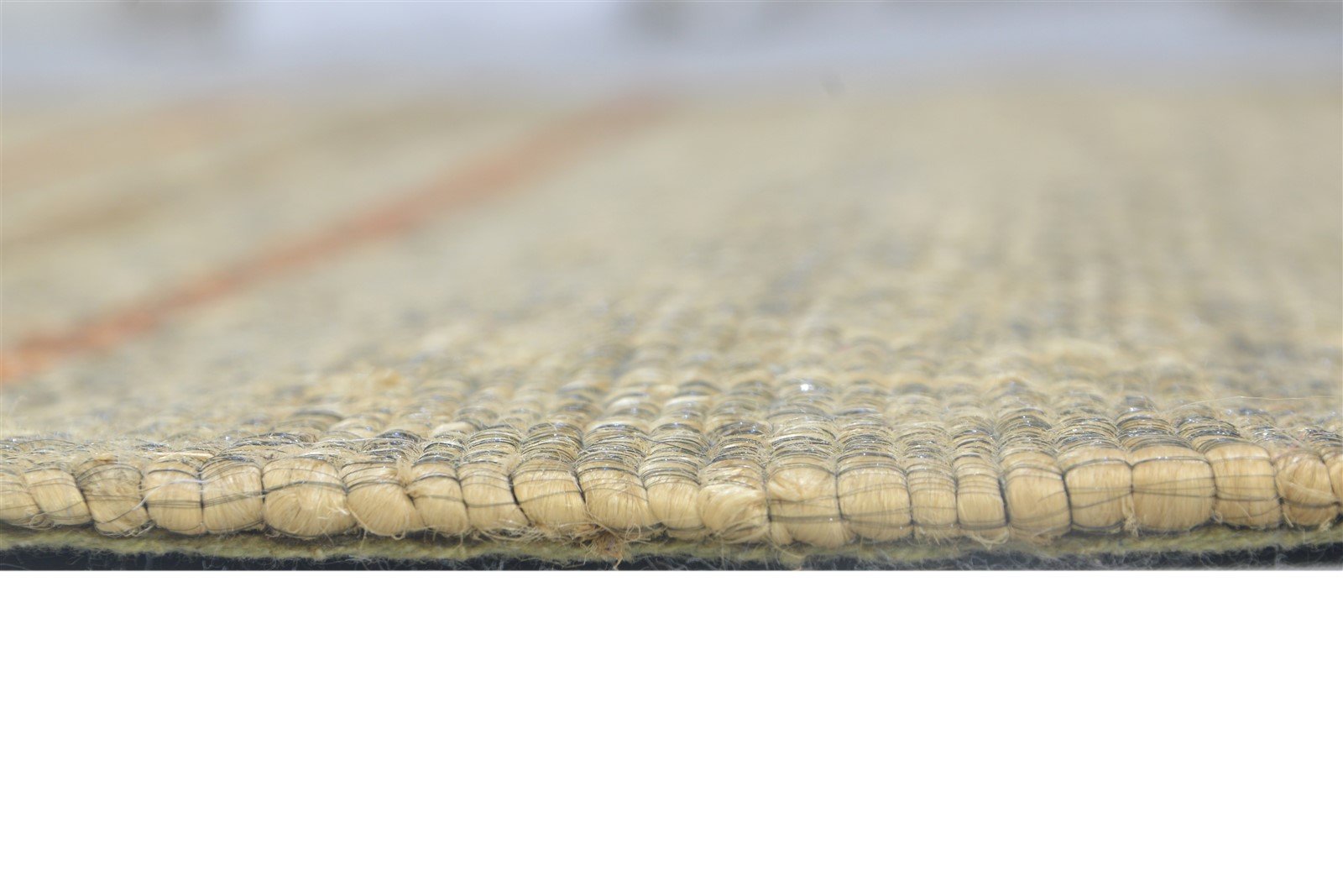 5' X 8' Rug Jute Sage Modern Jacquard Loom Bohemian Striped Room Size Carpet 7864469225621