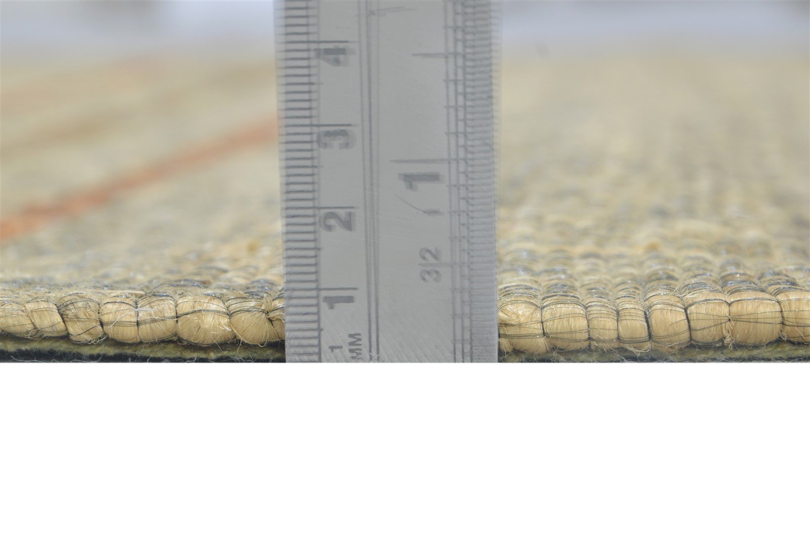5' X 8' Rug Jute Sage Modern Jacquard Loom Bohemian Striped Room Size Carpet 7864469225621