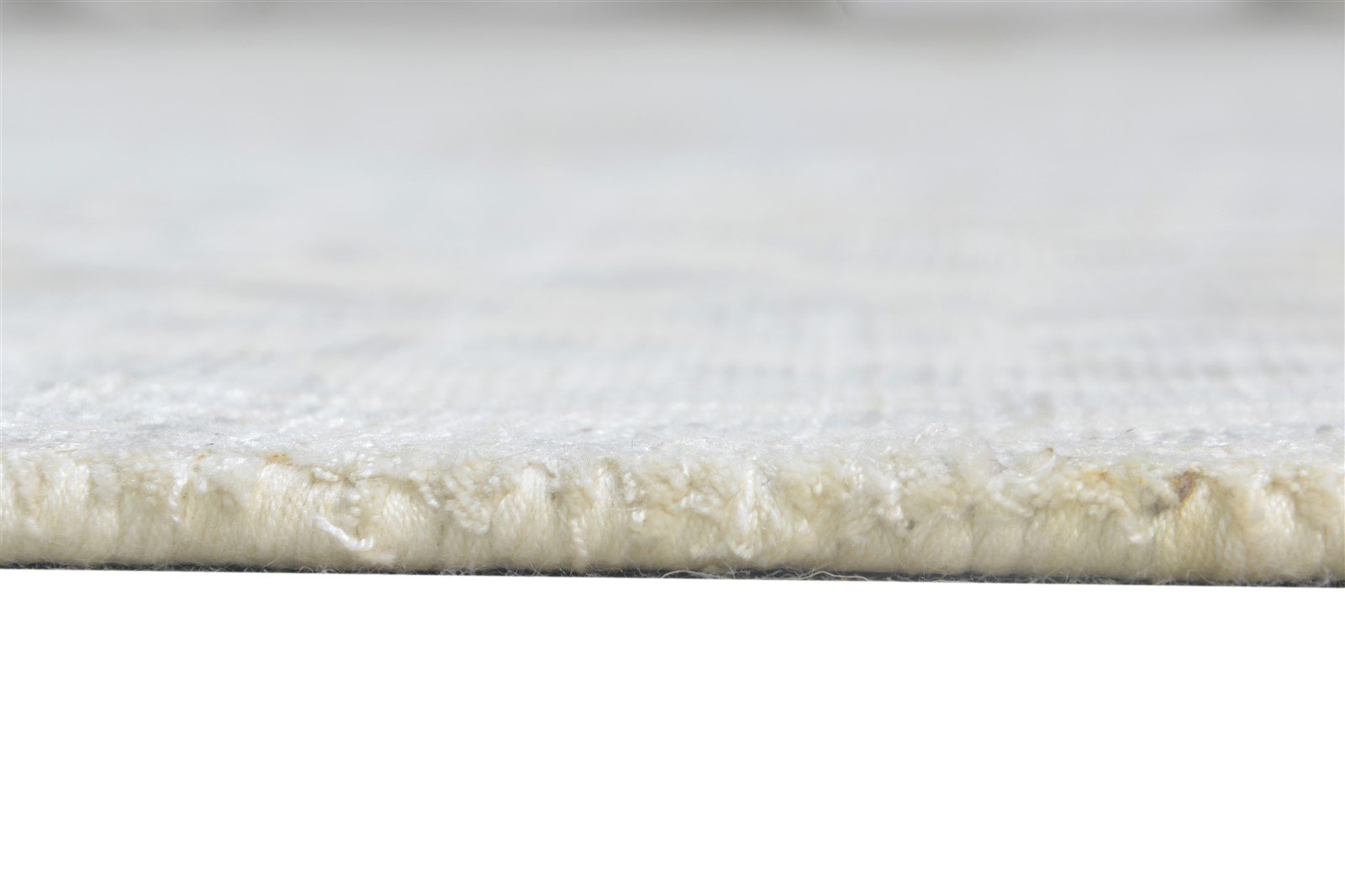 5' X 8' Rug Silk Cream Modern Handloom Scandinavian Floral Room Size Carpet 7865140084885