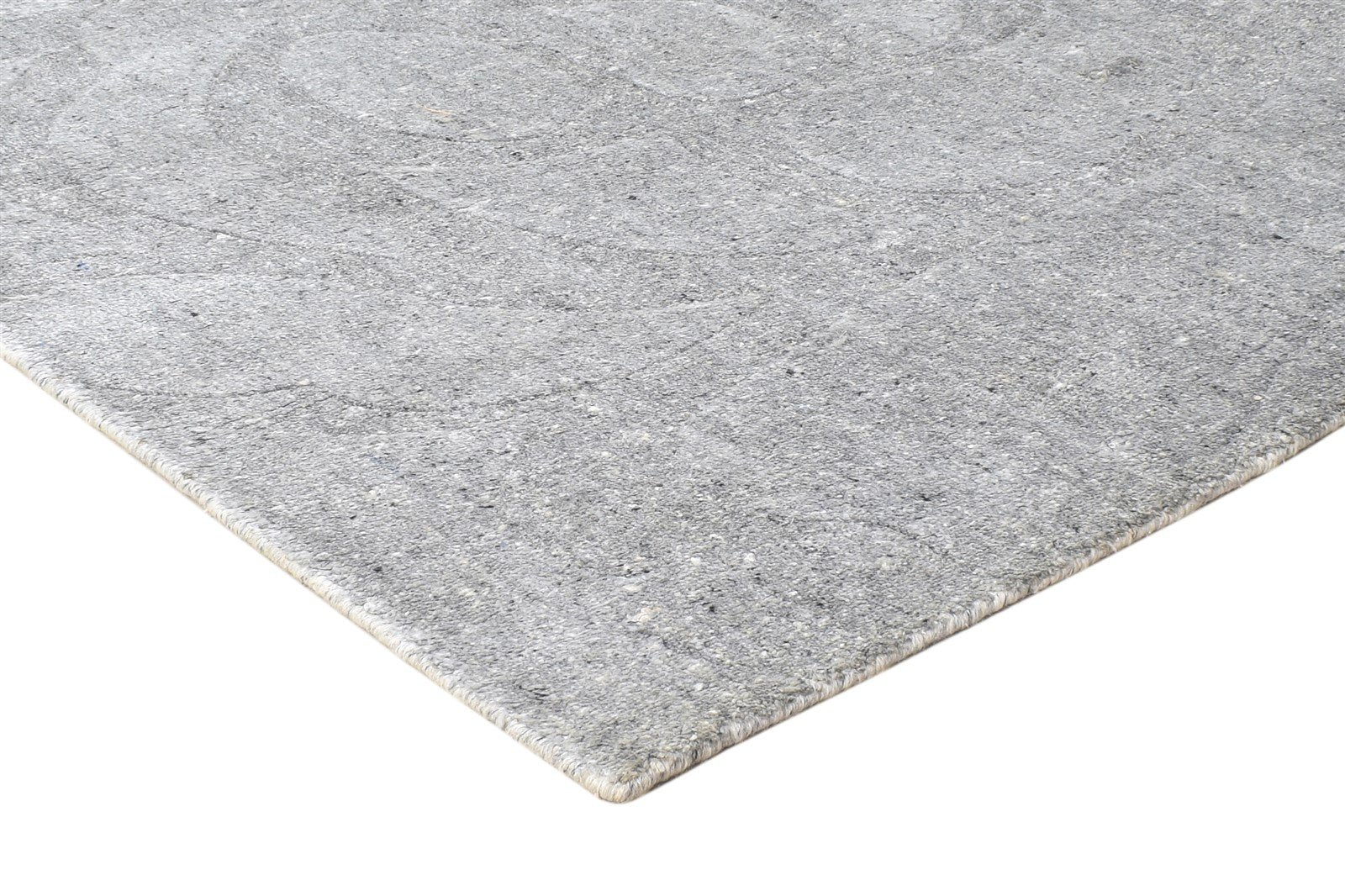 5' X 8' Rug Silk Grey Modern Handloom Scandinavian Abstract Room Size Carpet 7864443830421