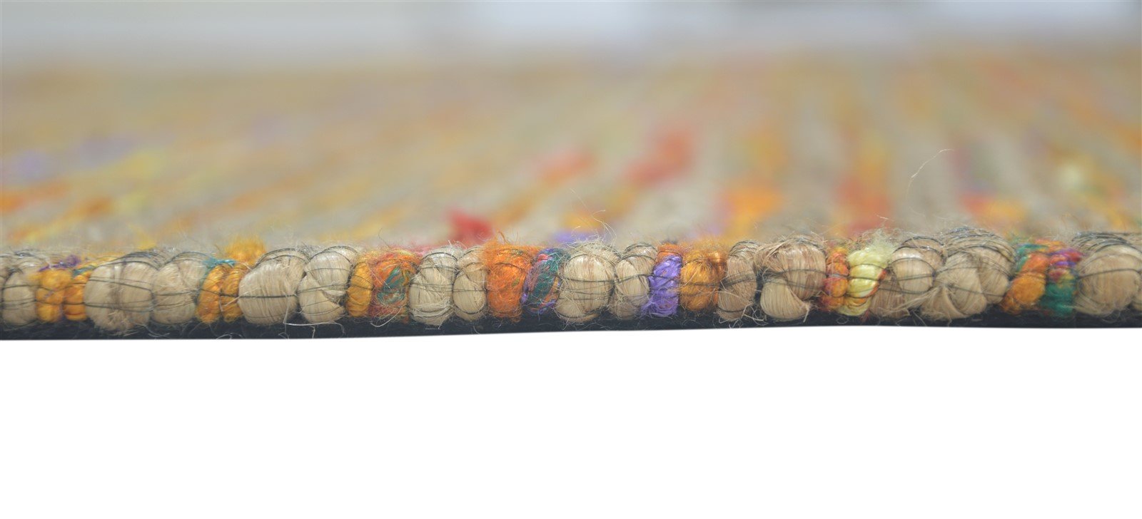 5' X 8' Rug Silk Rust Modern Hand Woven Scandinavian Striped Room Size Carpet 7860679442581