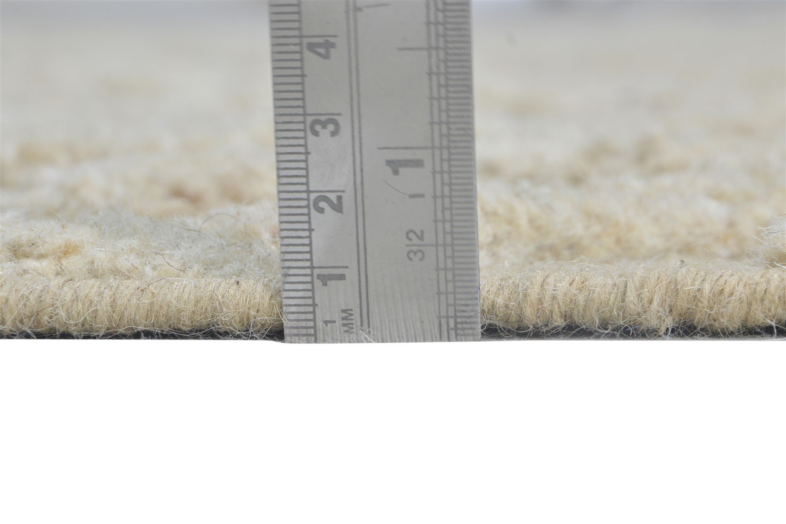 5' X 8' Rug Wool Beige Modern Dhurrie Scandinavian Nordic Room Size Carpet 7865005080725