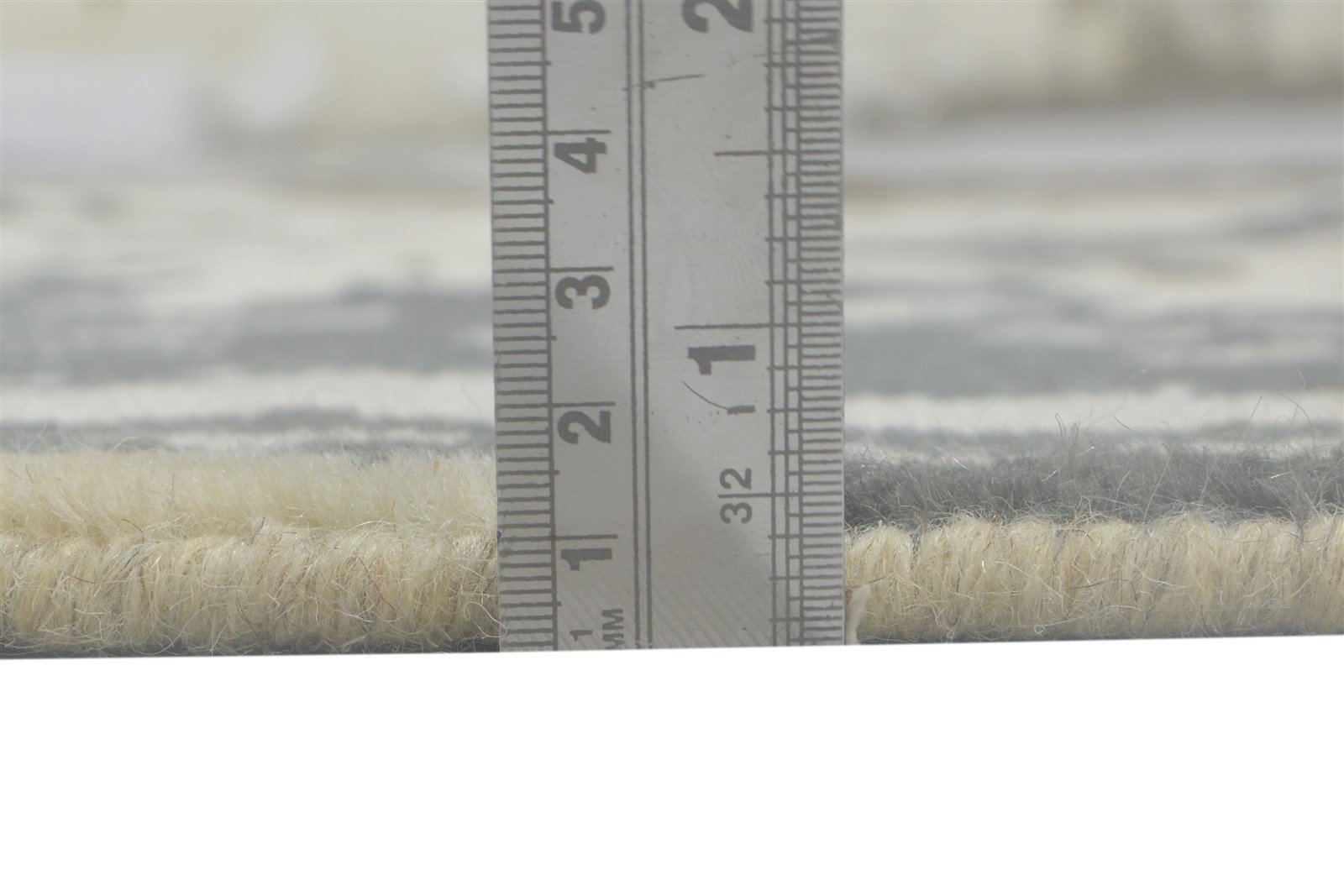 5' X 8' Rug Wool Beige Modern Hand Knotted Indian Abstract Room Size Carpet 7864088723605