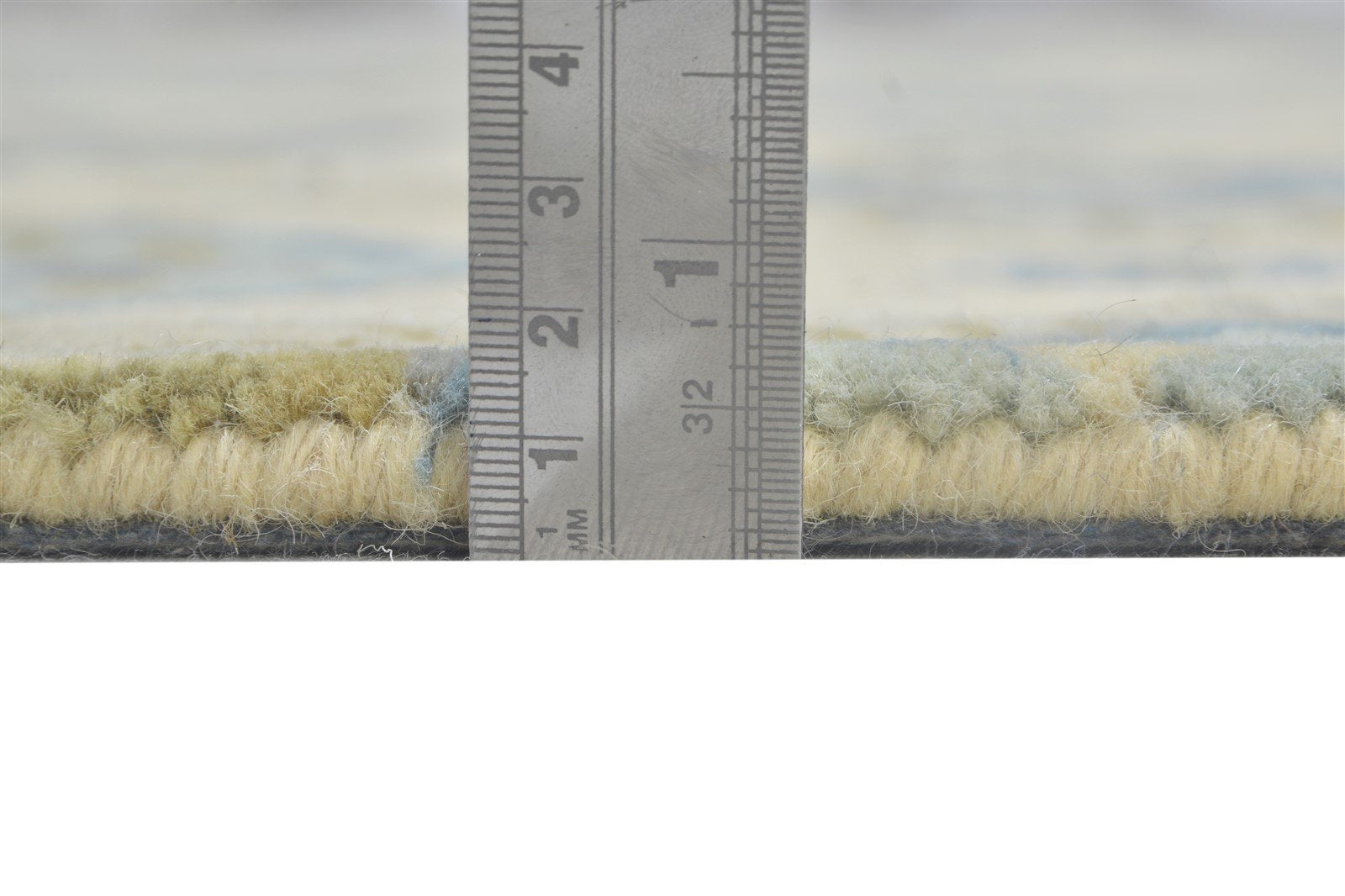 5' X 8' Rug Wool Beige Modern Hand Tufted French Trellis Room Size Carpet 7864330125461