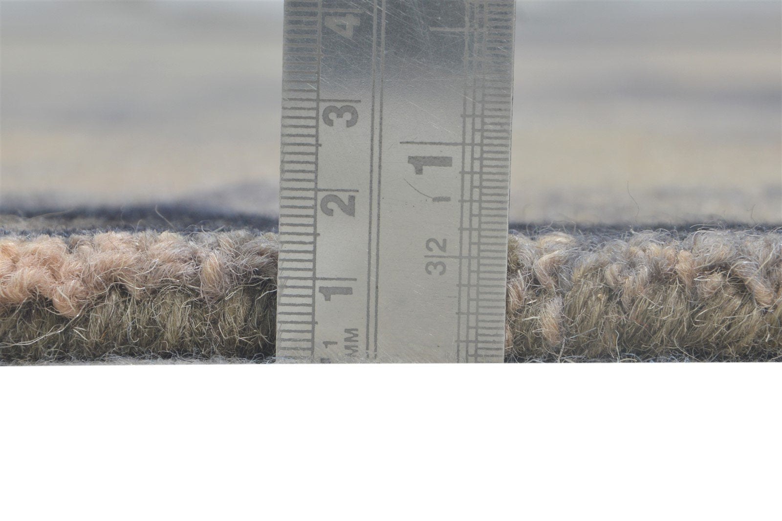 5' X 8' Rug Wool Beige Modern Hand Tufted Shibori Tie Dye Room Size Carpet 7865203294357