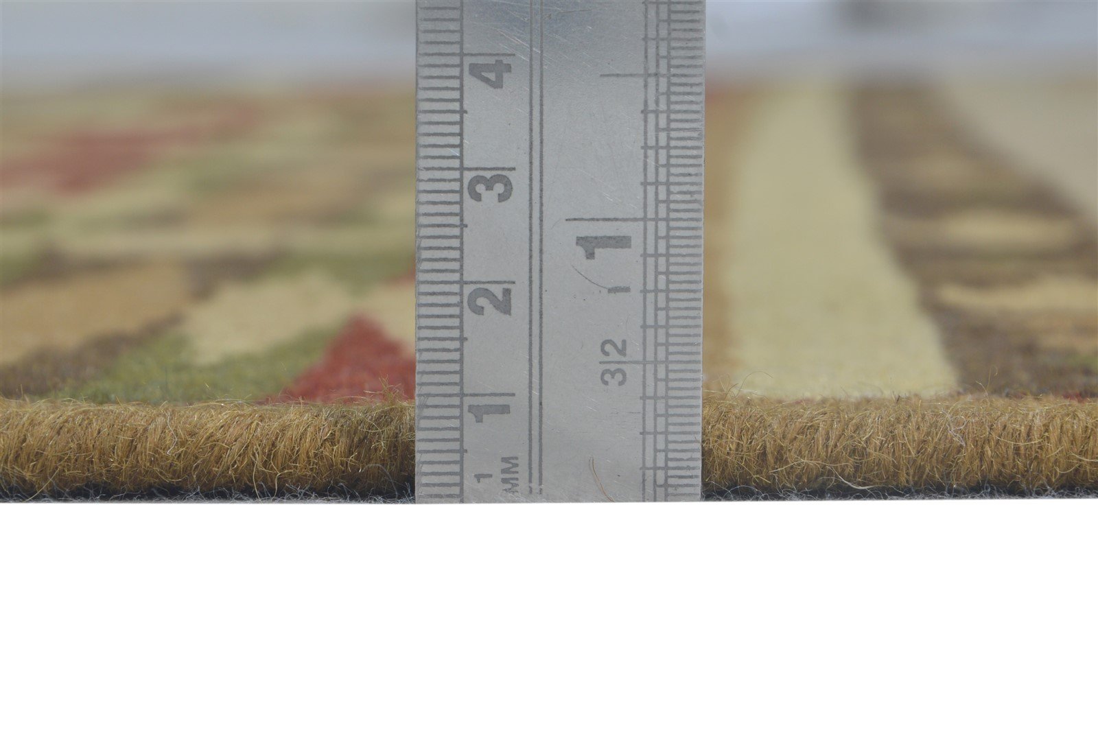 5' X 8' Rug Wool Beige Persian Dhurrie Southwestern Tribal Room Size Carpet 7865193103509