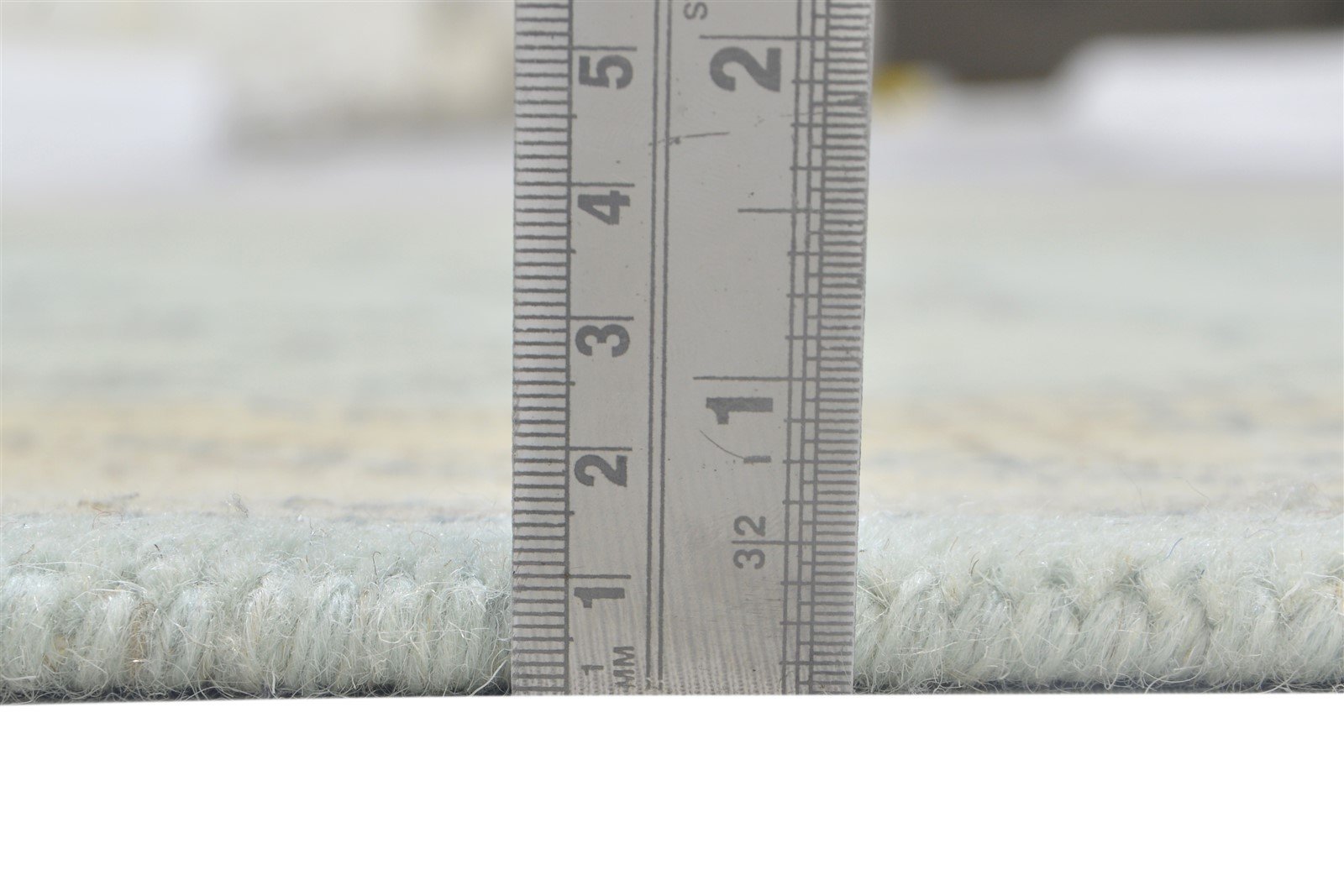 5' X 8' Rug Wool Blue Modern Hand Tufted Oushak Oriental Room Size Carpet 7864096456853