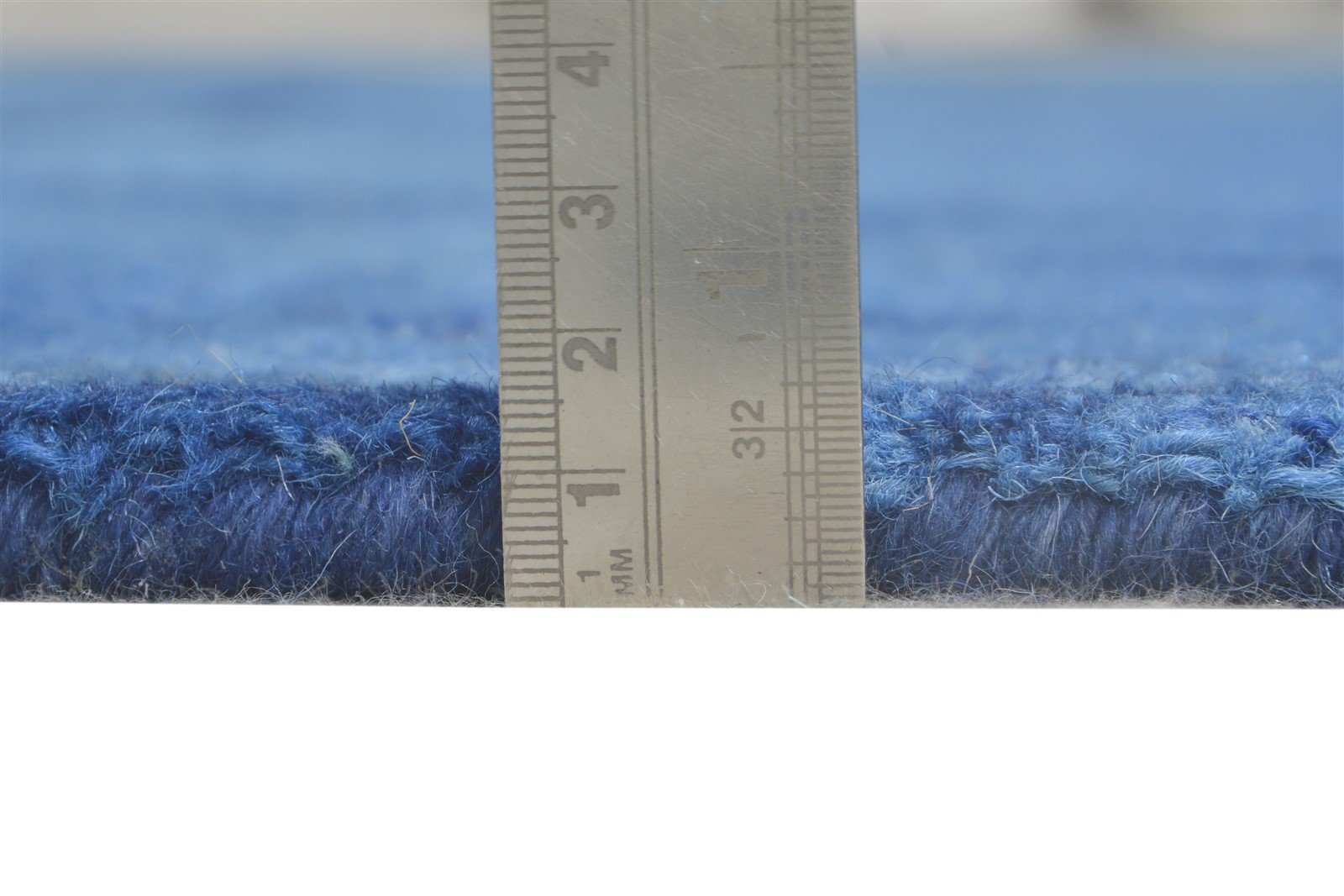 5' X 8' Rug Wool Blue Modern Hand Tufted Shibori Tie Dye Room Size Carpet 7865205620885