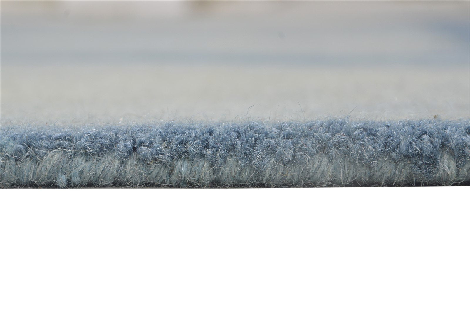 5' X 8' Rug Wool Blue Modern Hand Tufted Shibori Tie Dye Room Size Carpet 7864243191957