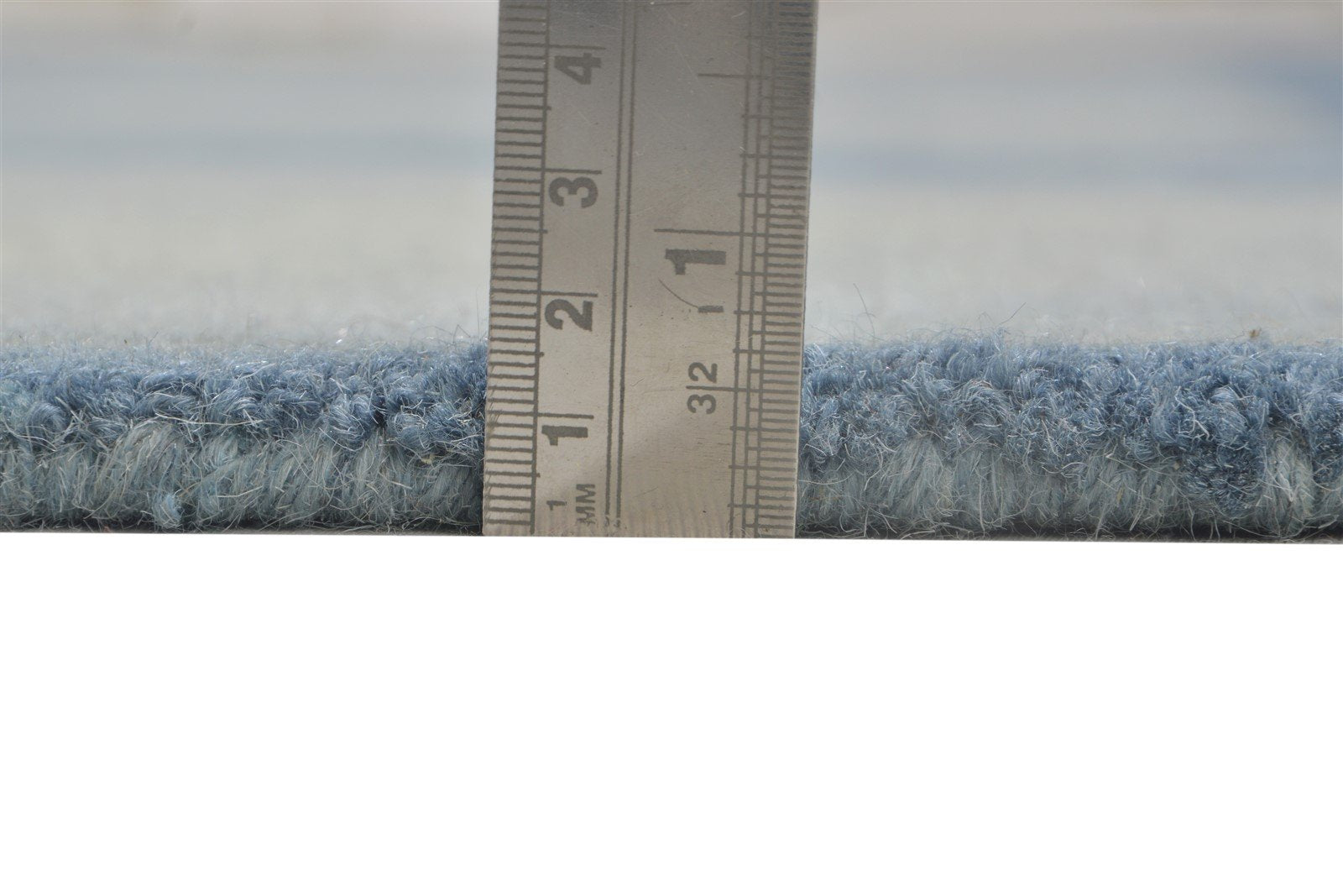5' X 8' Rug Wool Blue Modern Hand Tufted Shibori Tie Dye Room Size Carpet 7864243191957