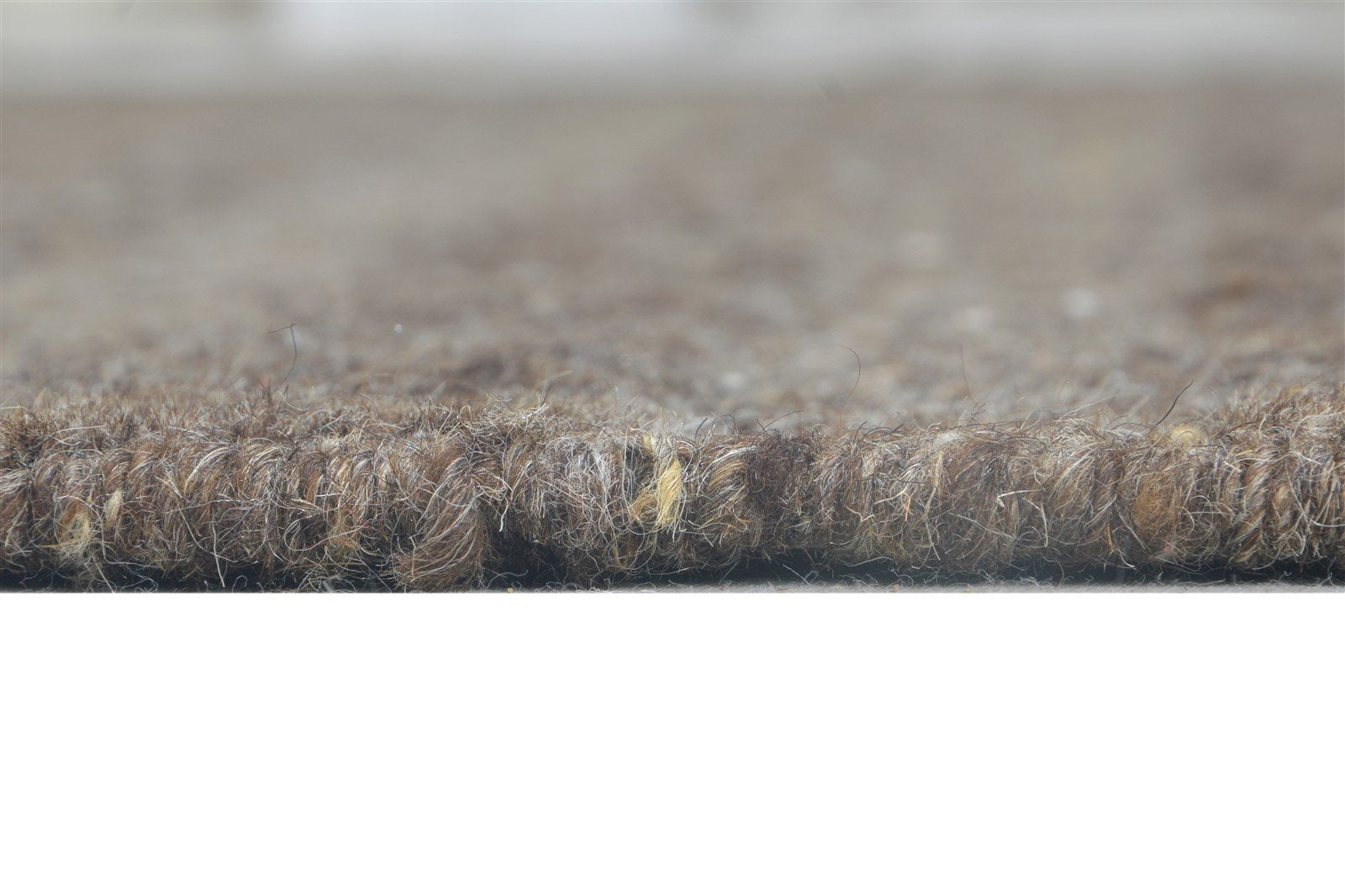 5' X 8' Rug Wool Brown Modern Hand Woven Scandinavian Striped Room Size Carpet 7864792645781