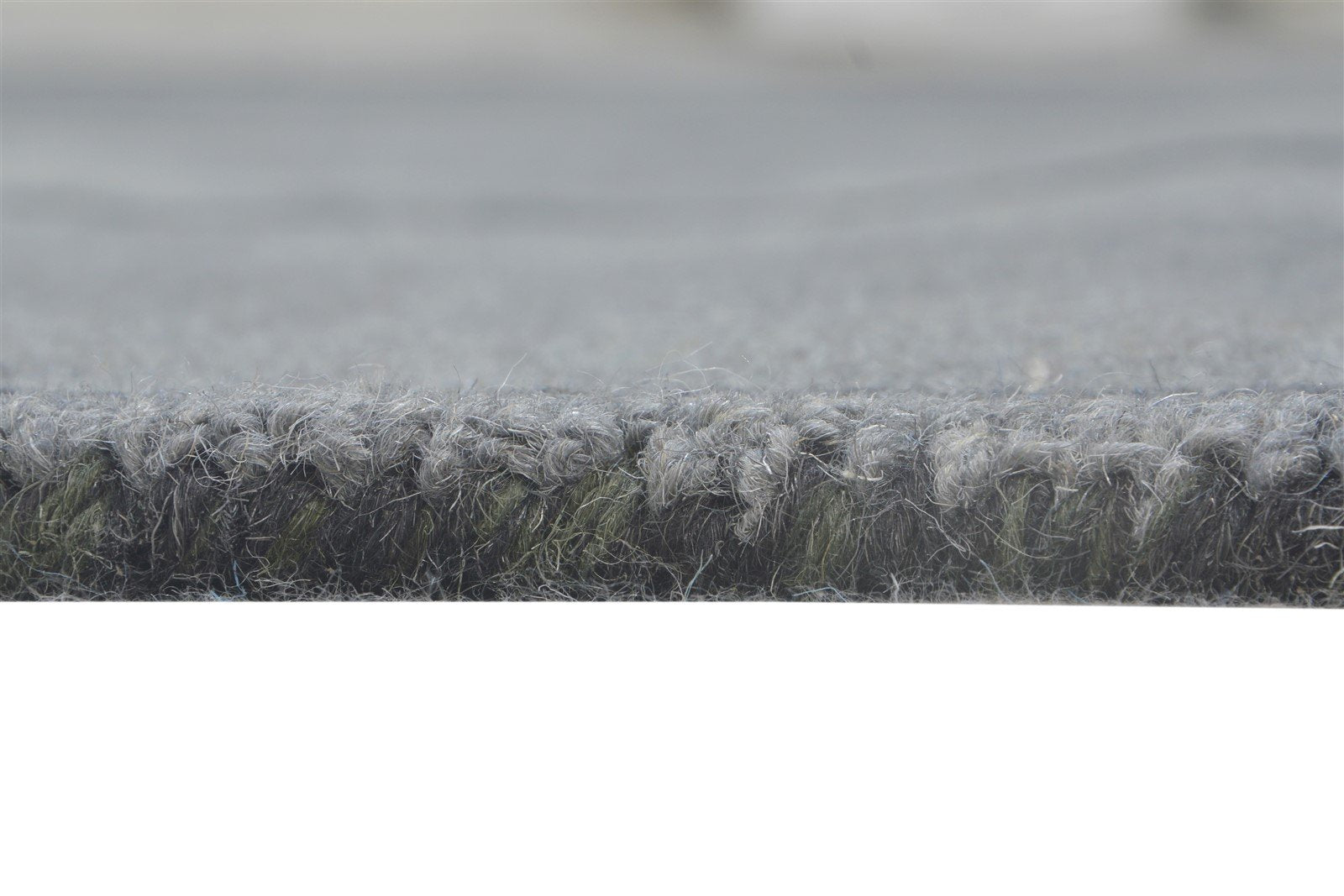 5' X 8' Rug Wool Charcoal Modern Hand Tufted Shibori Tie Dye Room Size Carpet 7865205129365