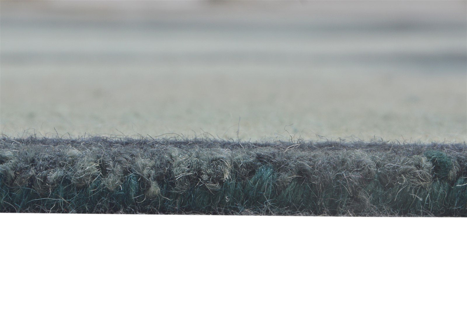 5' X 8' Rug Wool Charcoal Modern Hand Tufted Shibori Tie Dye Room Size Carpet 7865256804501