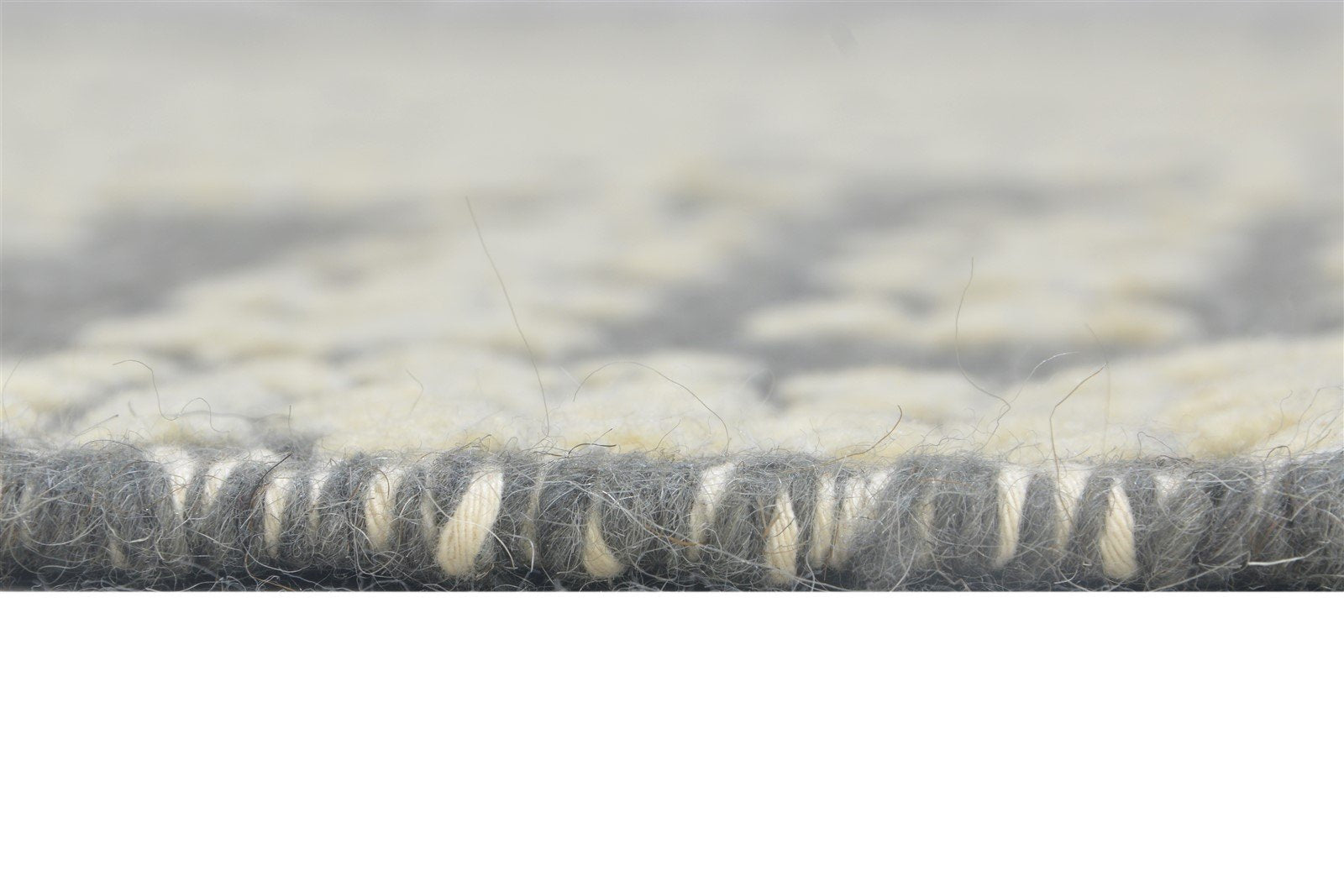 5' X 8' Rug Wool Dark Grey Modern Dhurrie Kazak Oriental Room Size Carpet 7864450384021
