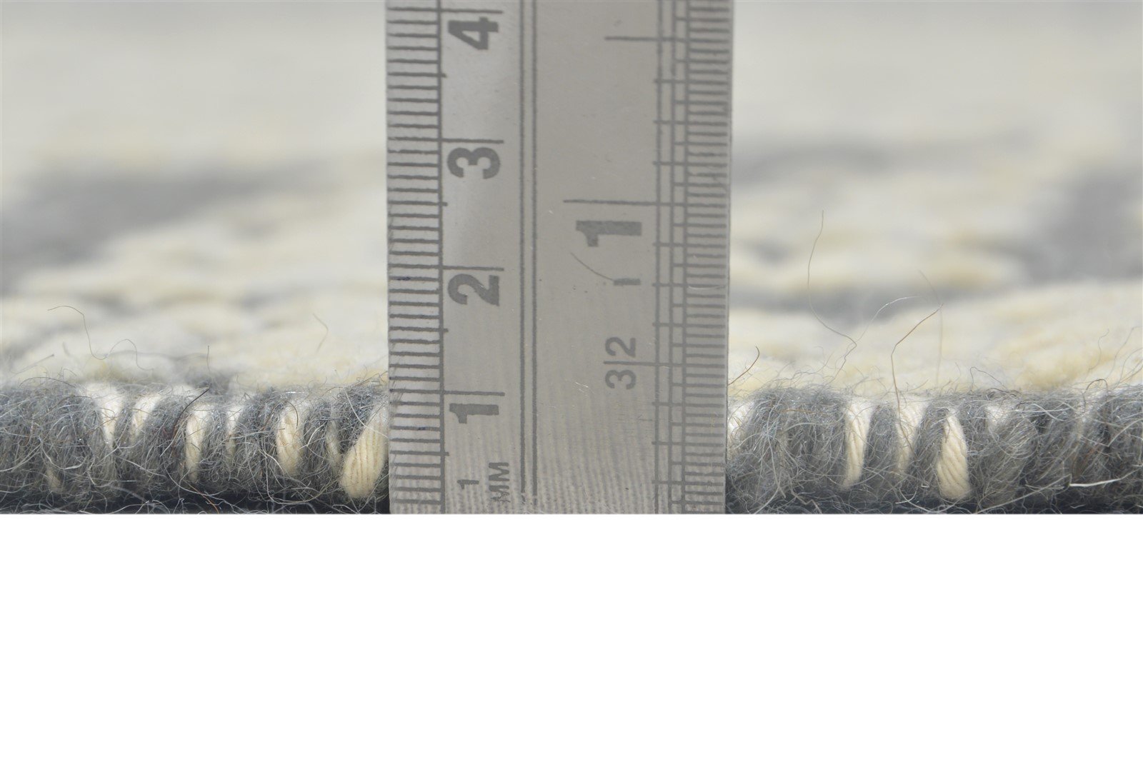 5' X 8' Rug Wool Dark Grey Modern Dhurrie Kazak Oriental Room Size Carpet 7864450384021