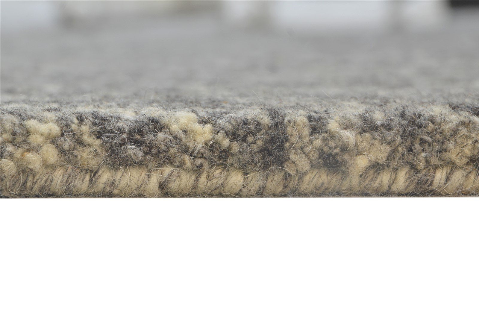 5' X 8' Rug Wool Dark Grey Modern Hand Woven Moroccan Diamond Room Size Carpet 7864163860629