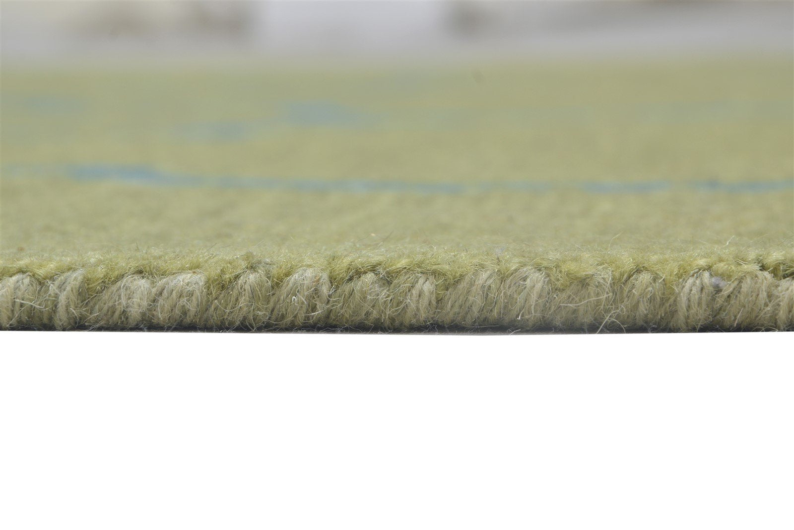 5' X 8' Rug Wool Green Modern Hand Tufted Moroccan Trellis Room Size Carpet 7864269439125