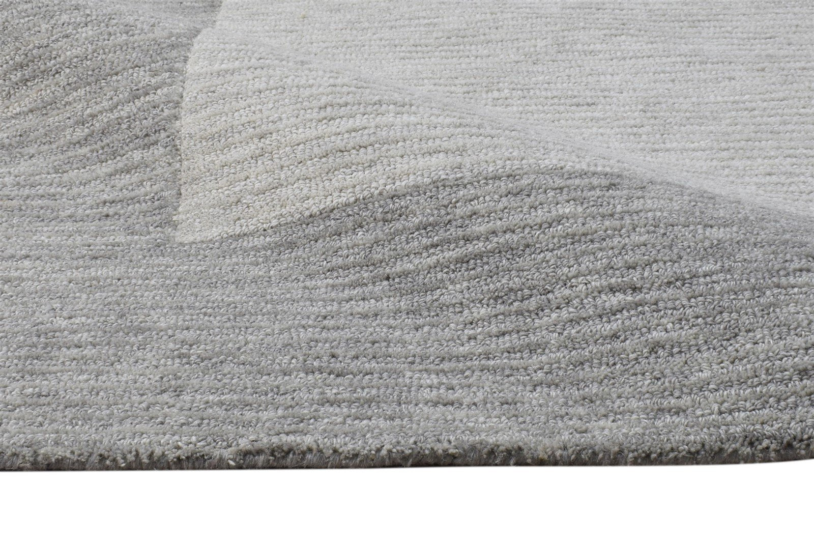 5' X 8' Rug Wool Grey Hand Tufted Room Size Carpet 7865187631253
