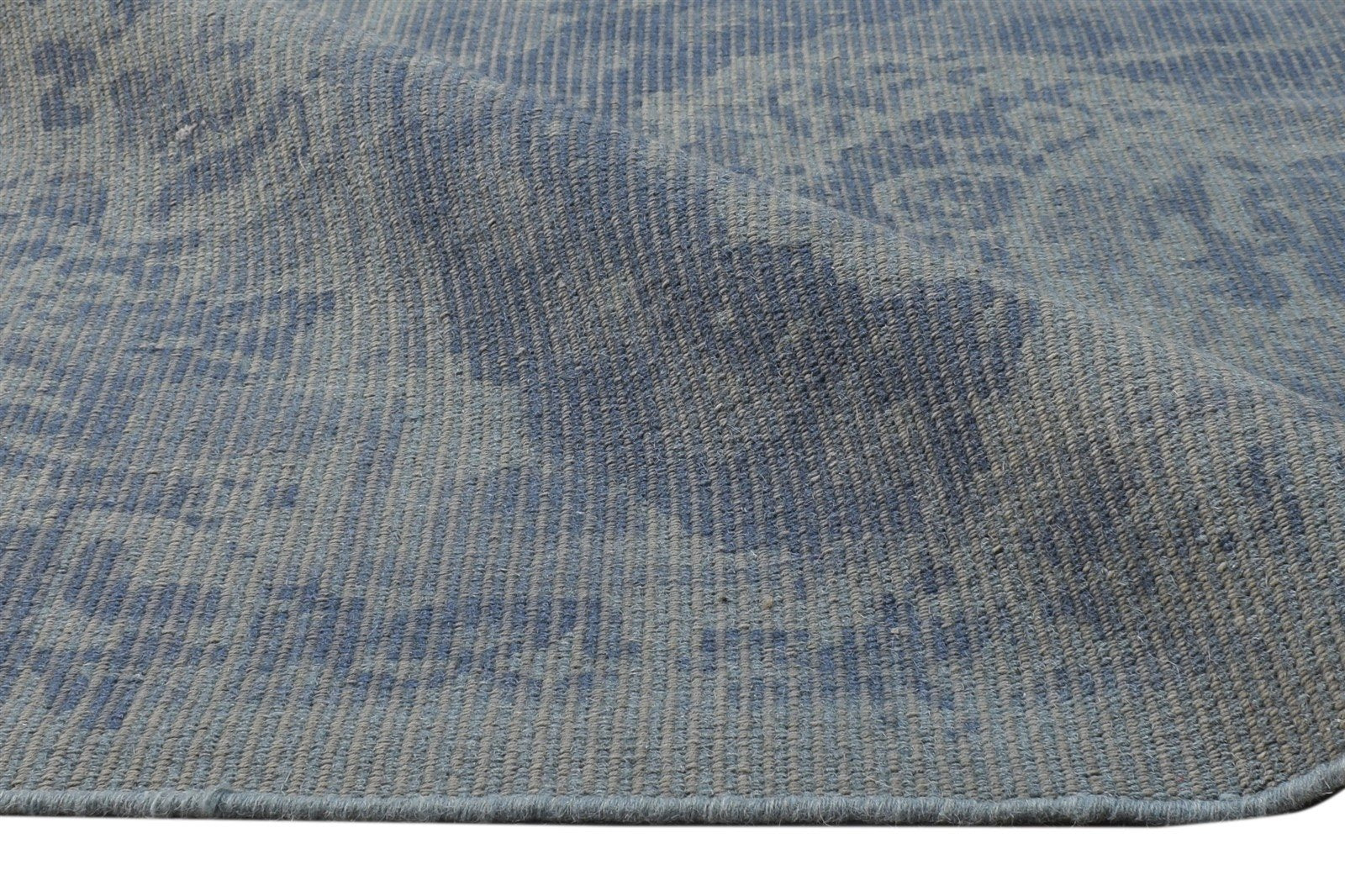 5' X 8' Rug Wool Grey Modern Dhurrie European Suzani Room Size Carpet 7865243107477