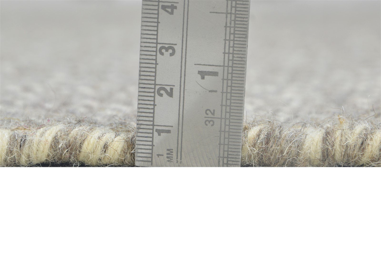 5' X 8' Rug Wool Grey Modern Dhurrie Scandinavian Solid Room Size Carpet 7864454742165