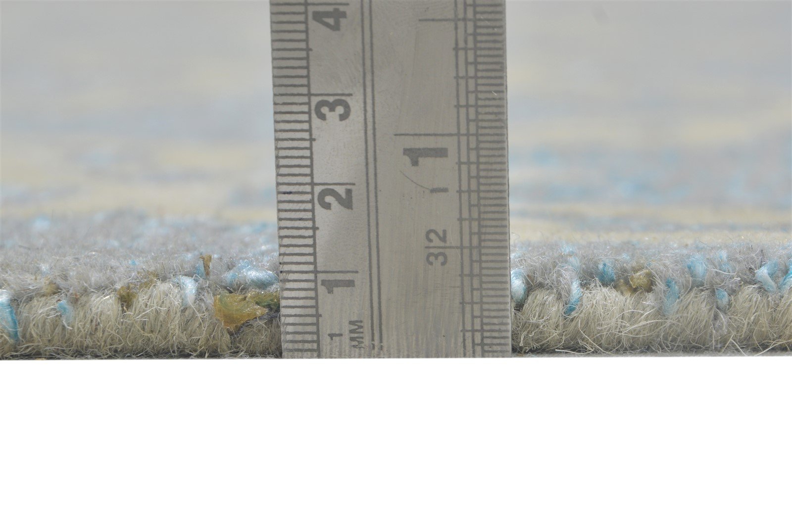 5' X 8' Rug Wool Grey Modern Hand Tufted Moroccan Scroll Tile Room Size Carpet 7864329175189
