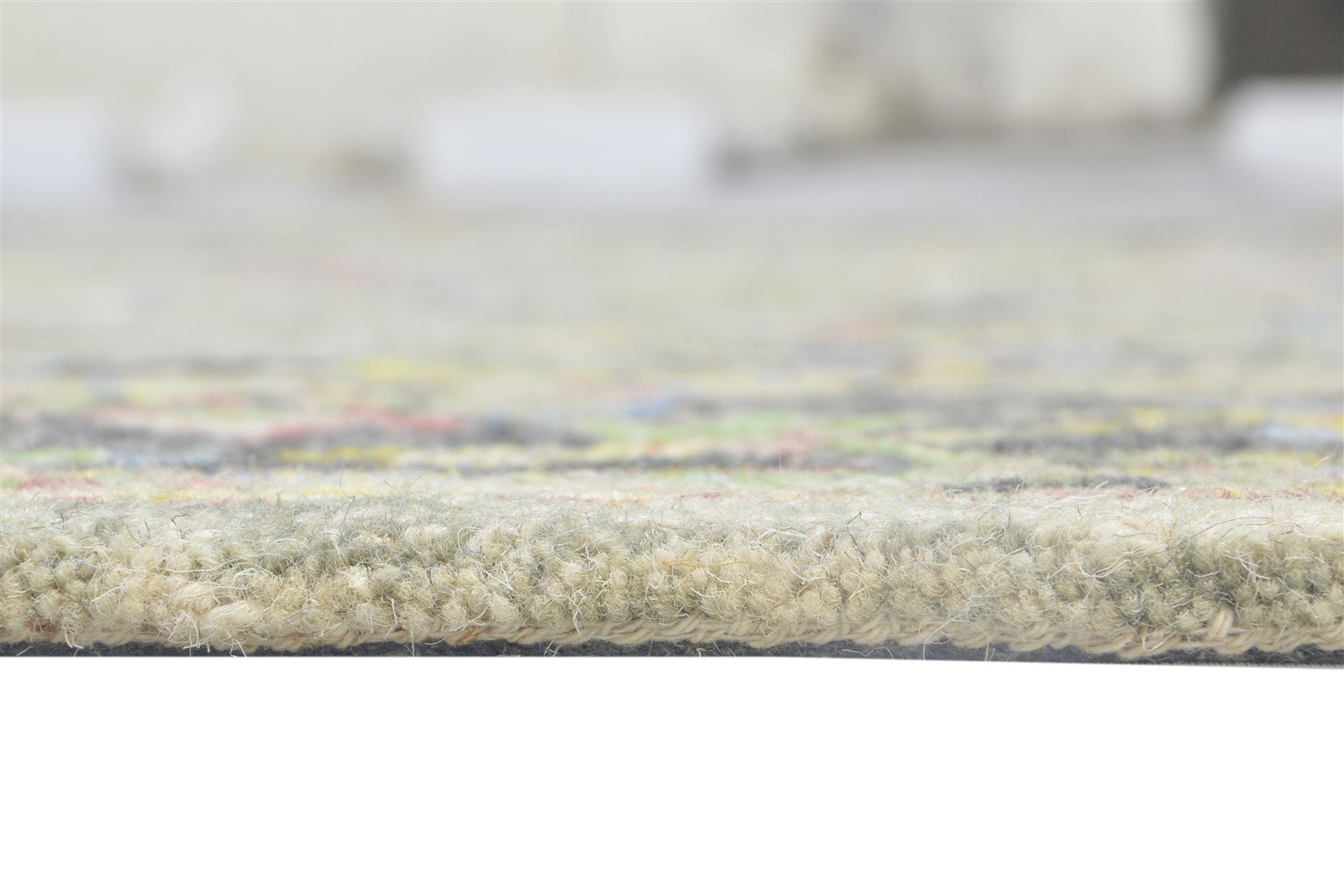 5' X 8' Rug Wool Grey Modern Hand Tufted Oushak Oriental Room Size Carpet 7864093933717