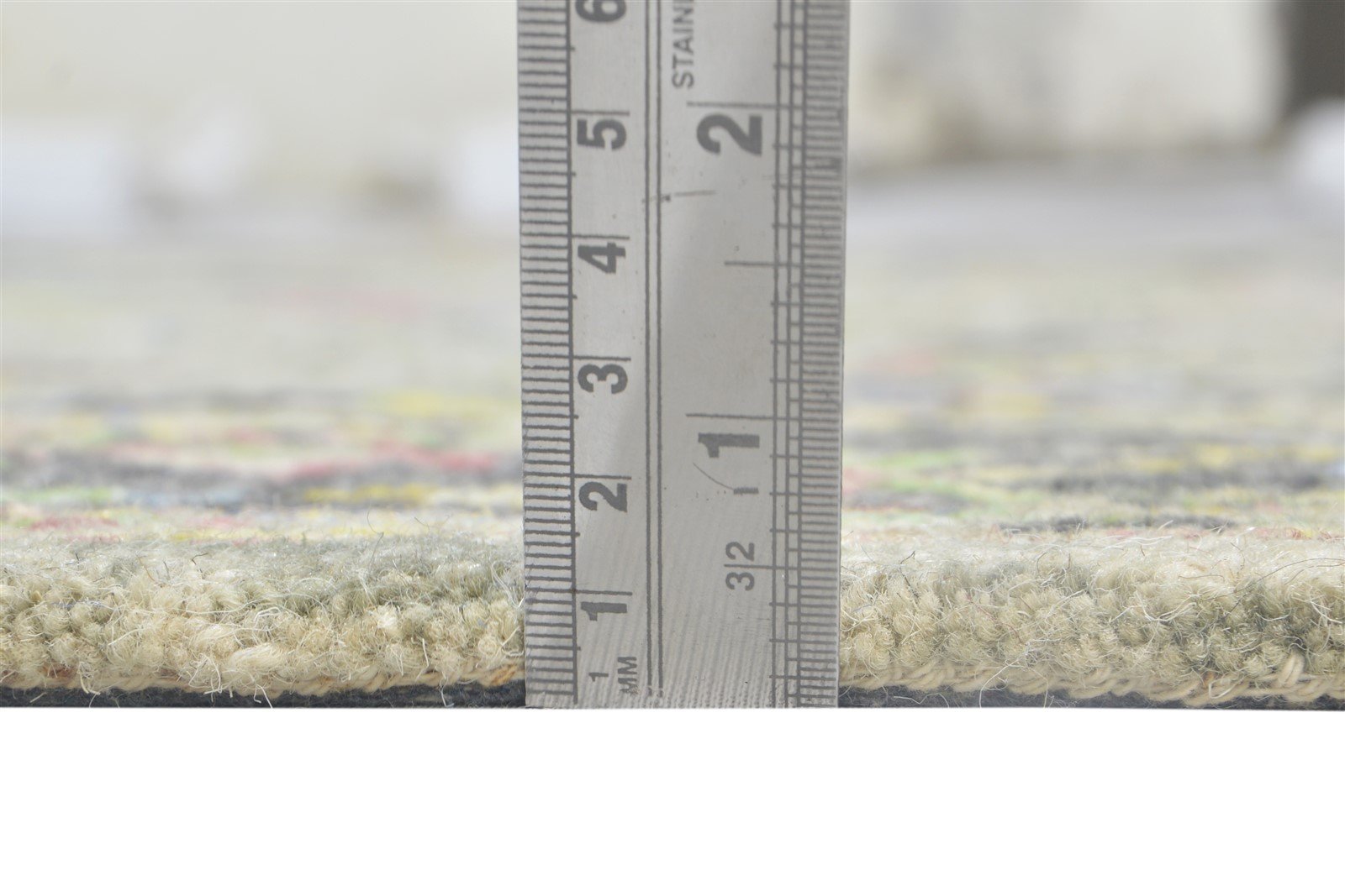 5' X 8' Rug Wool Grey Modern Hand Tufted Oushak Oriental Room Size Carpet 7864093933717