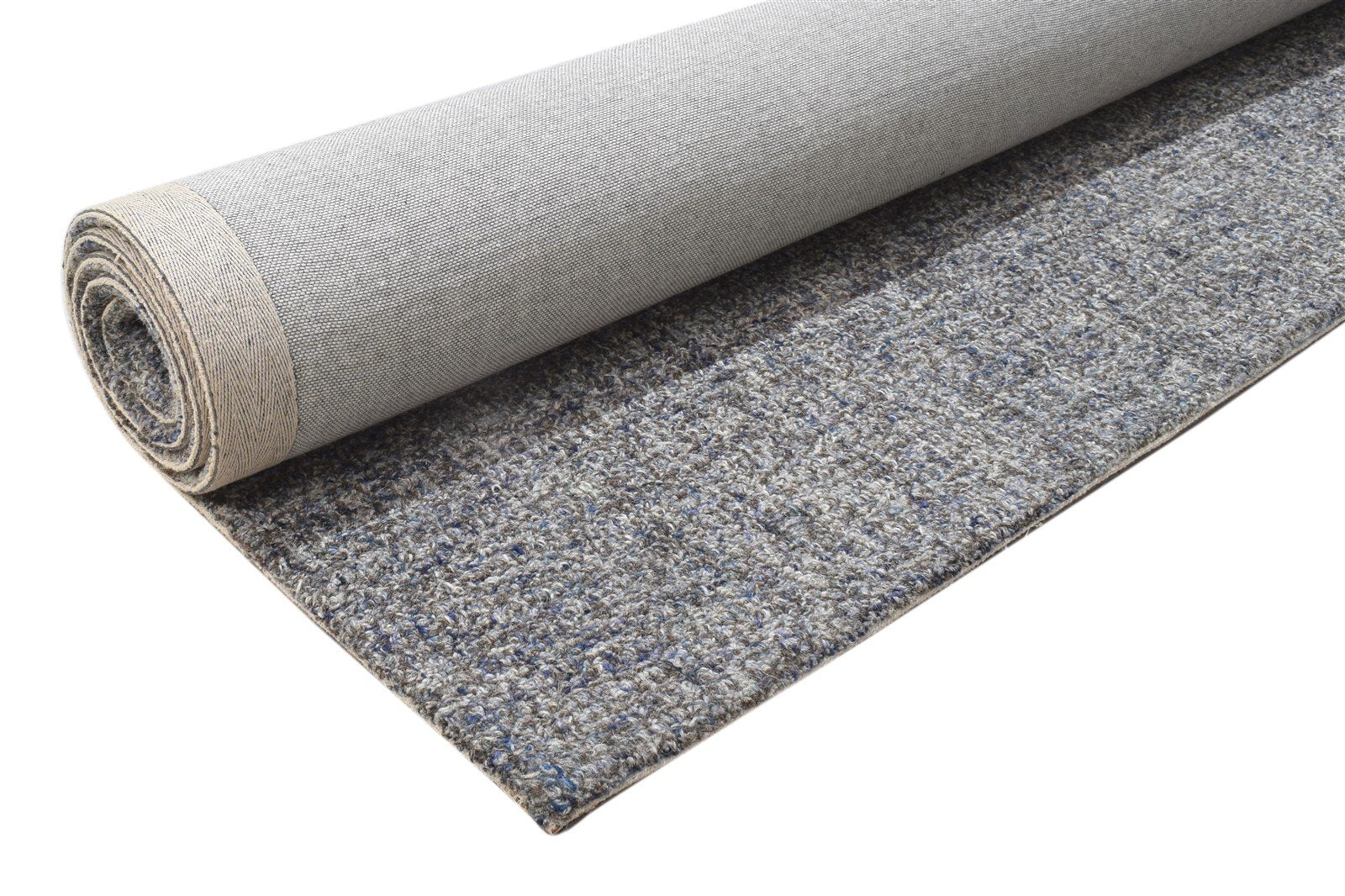 5' X 8' Rug Wool Grey Modern Hand Tufted Scandinavian Solid Room Size Carpet 7864094556309