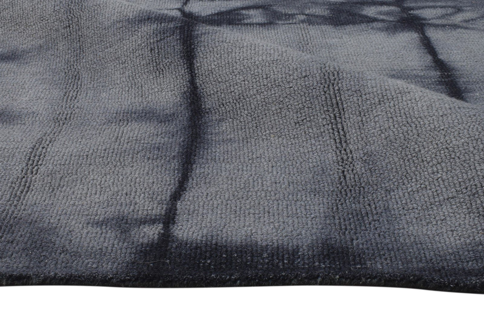 Christye 5' X 8' Rug Wool Grey Modern Hand Tufted Shibori Tie Dye 7865204605077