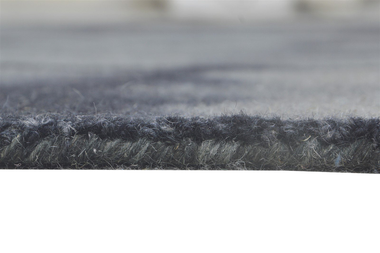 Christye 5' X 8' Rug Wool Grey Modern Hand Tufted Shibori Tie Dye 7865204605077