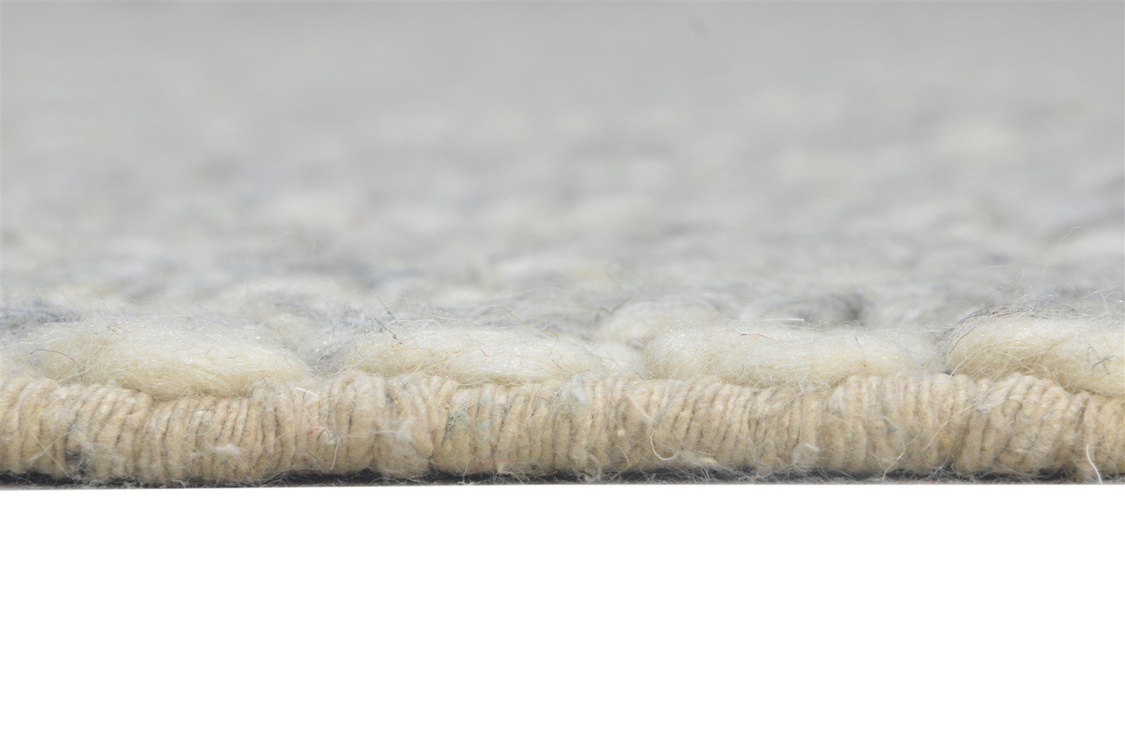 5' X 8' Rug Wool Grey Modern Hand Woven Moroccan Trellis Room Size Carpet 7865005965461