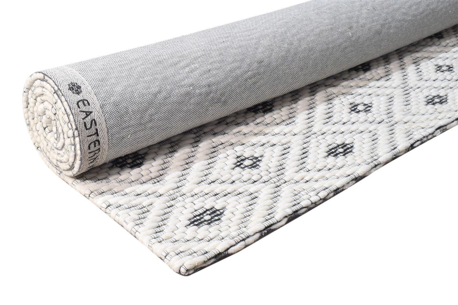 5' X 8' Rug Wool Grey Modern Hand Woven Scandinavian Nordic Room Size Carpet 7864586567829