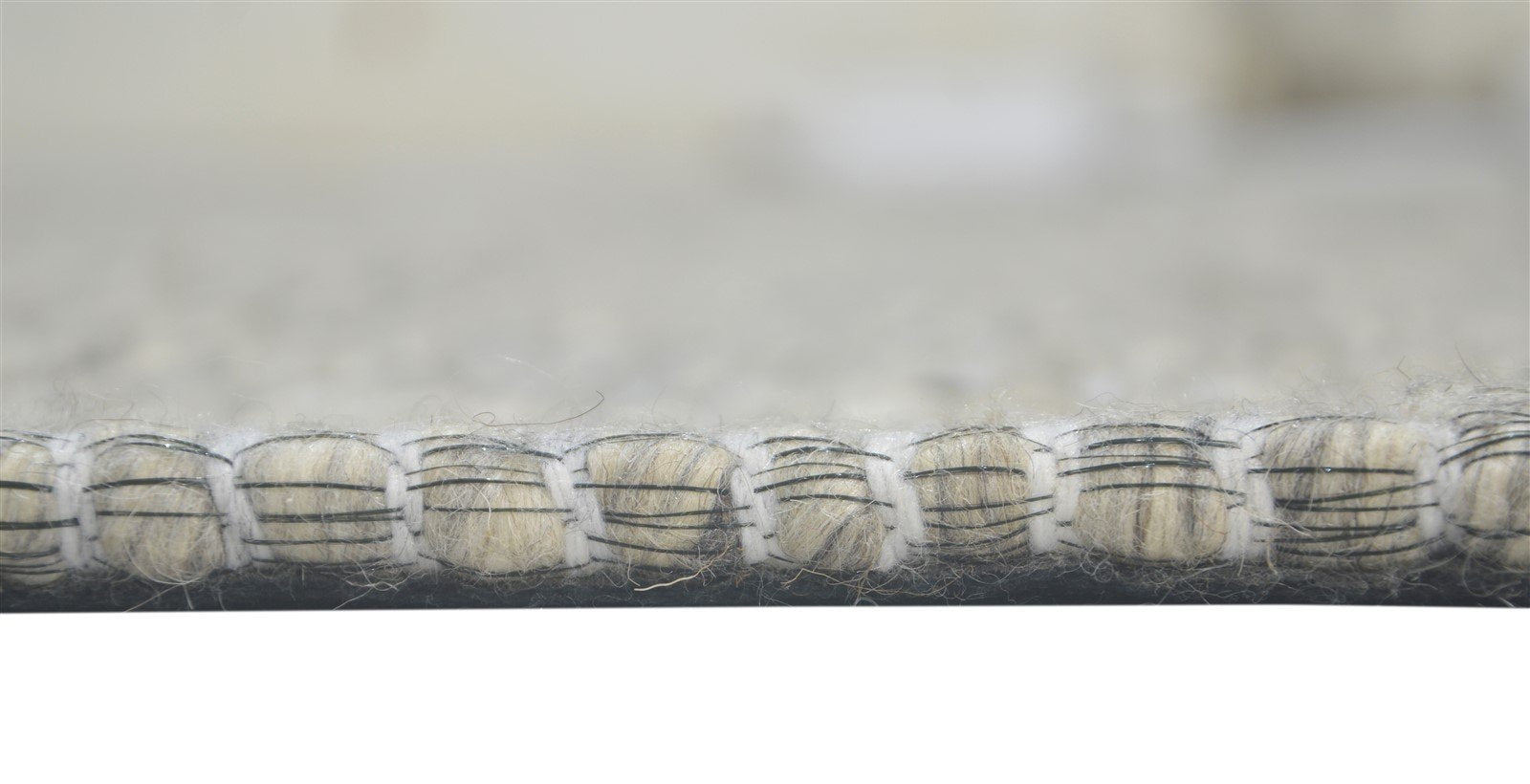 5' X 8' Rug Wool Grey Modern Hand Woven Scandinavian Striped Room Size Carpet 7860679934101