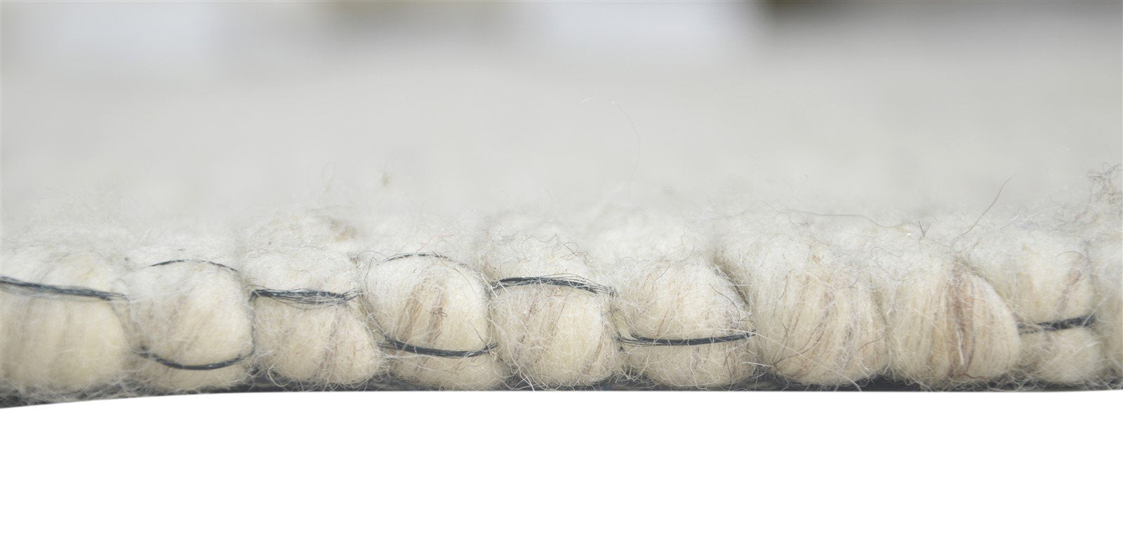 5' X 8' Rug Wool Grey Modern Hand Woven Scandinavian Striped Room Size Carpet 7860680654997