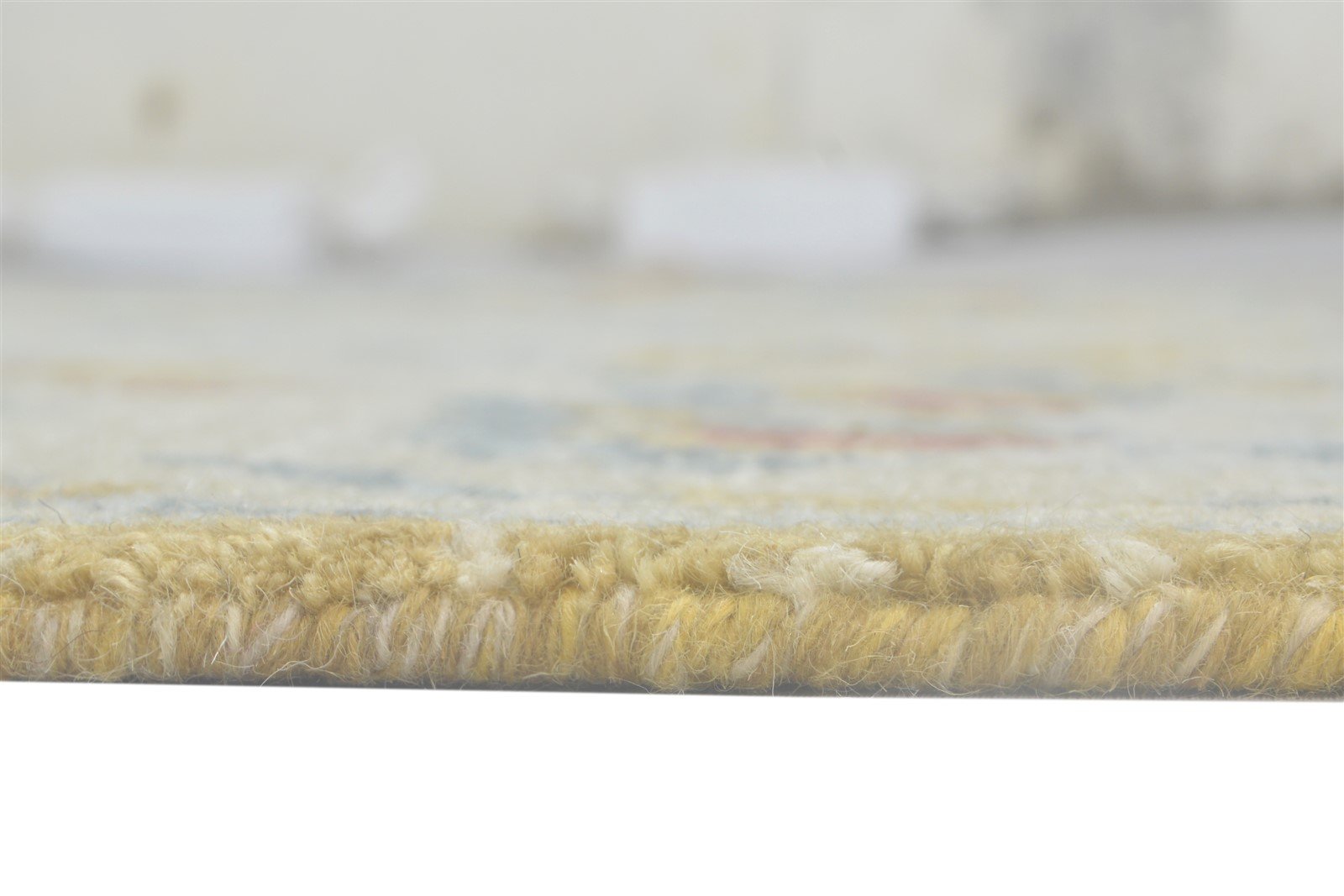 5' X 8' Rug Wool Grey Persian Hand Tufted Oushak Floral Room Size Carpet 7864093278357