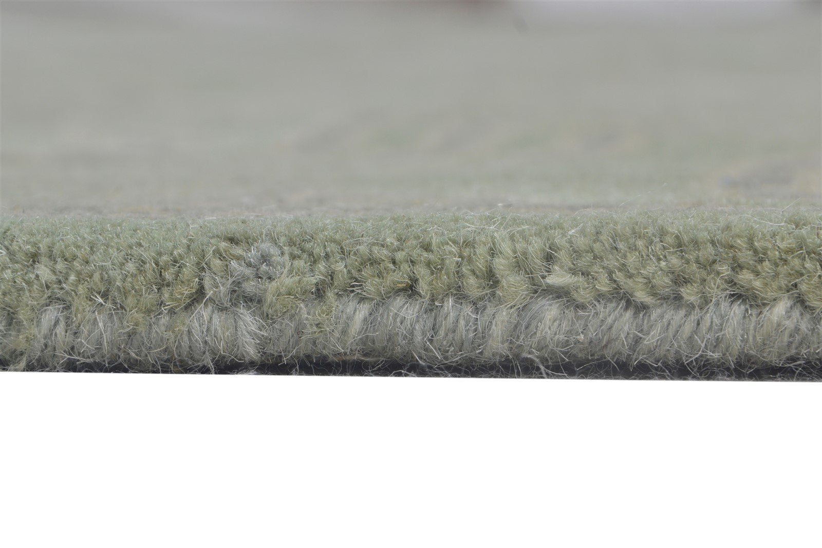 5' X 8' Rug Wool Grey Transitional Hand Tufted European Damask Room Size Carpet 7865177637013