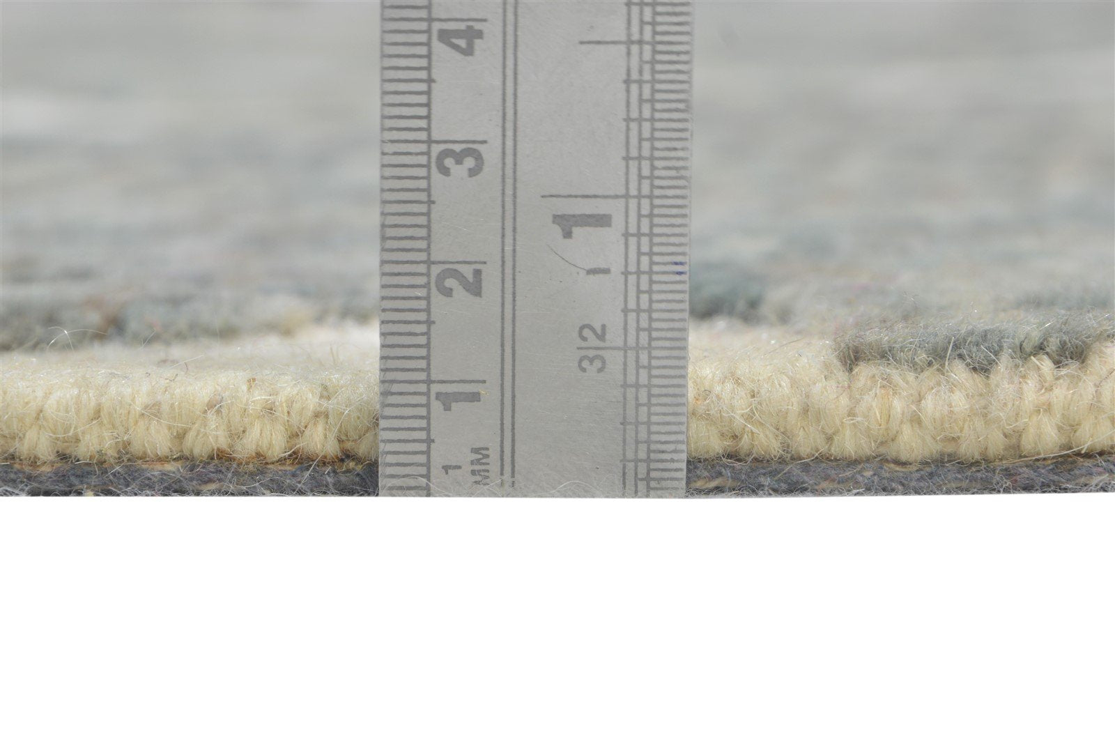 5' X 8' Rug Wool Off-White Modern Hand Tufted French Floral Room Size Carpet 7865074155669