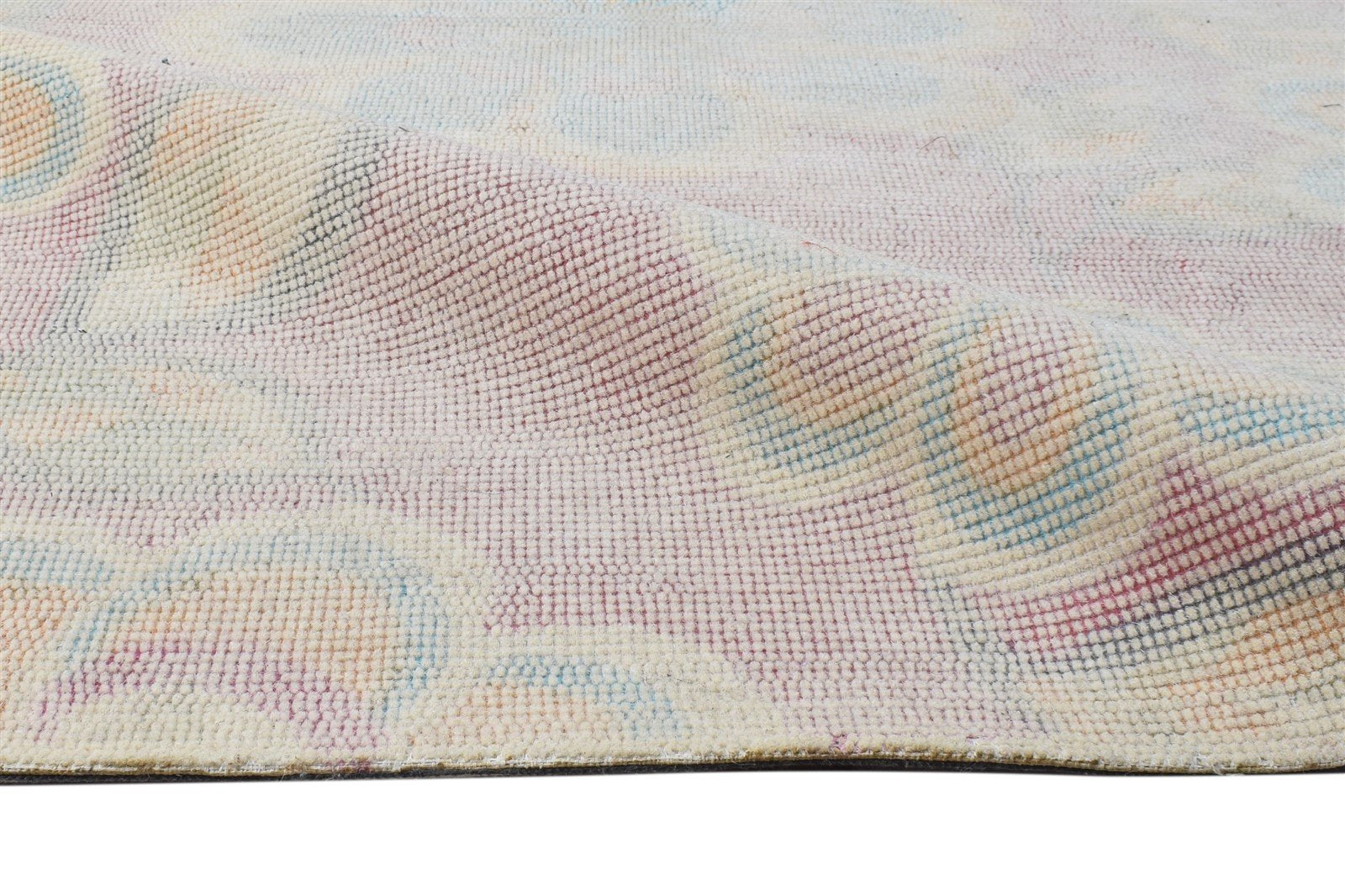 5' X 8' Rug Wool Pink Modern Hand Tufted French Floral Room Size Carpet 7865056592021