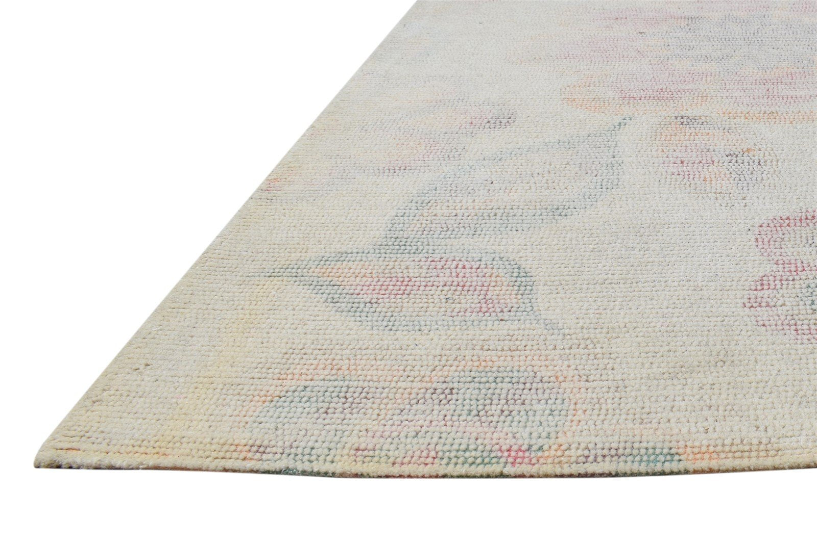 5' X 8' Rug Wool Pink Modern Hand Tufted French Floral Room Size Carpet 7865075237013