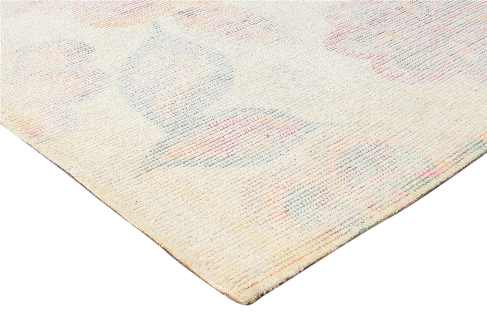5' X 8' Rug Wool Pink Modern Hand Tufted French Floral Room Size Carpet 7865075237013