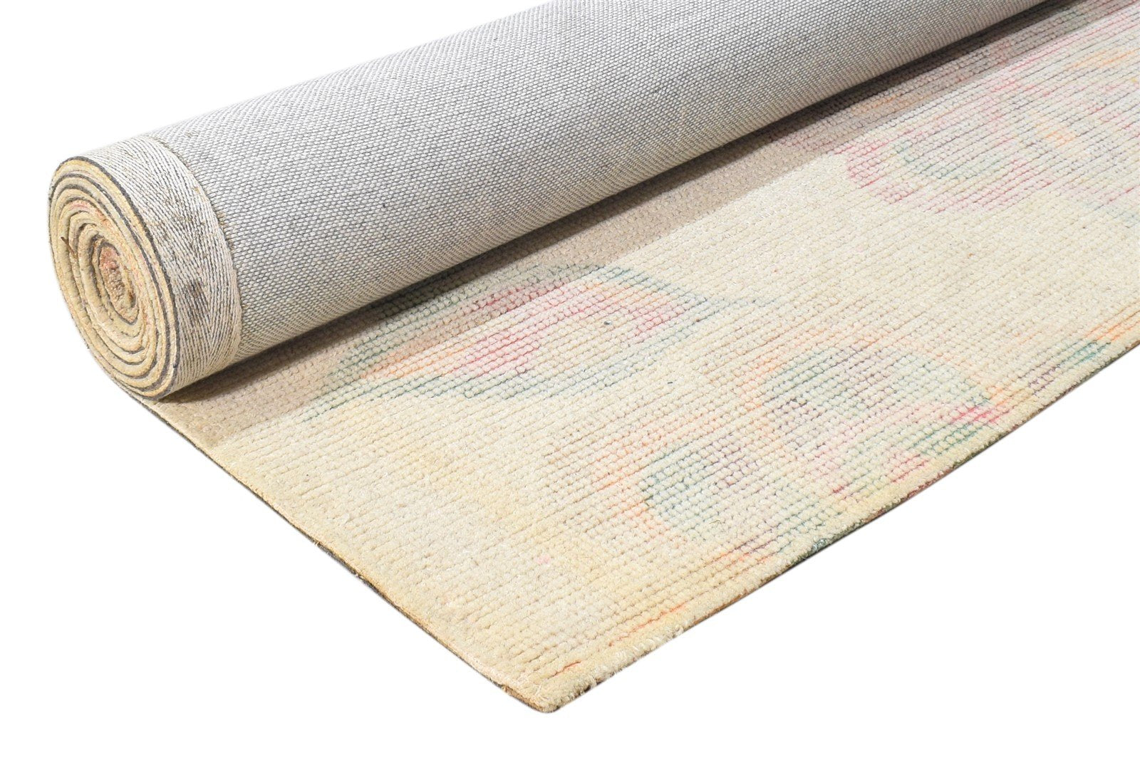5' X 8' Rug Wool Pink Modern Hand Tufted French Floral Room Size Carpet 7865075237013