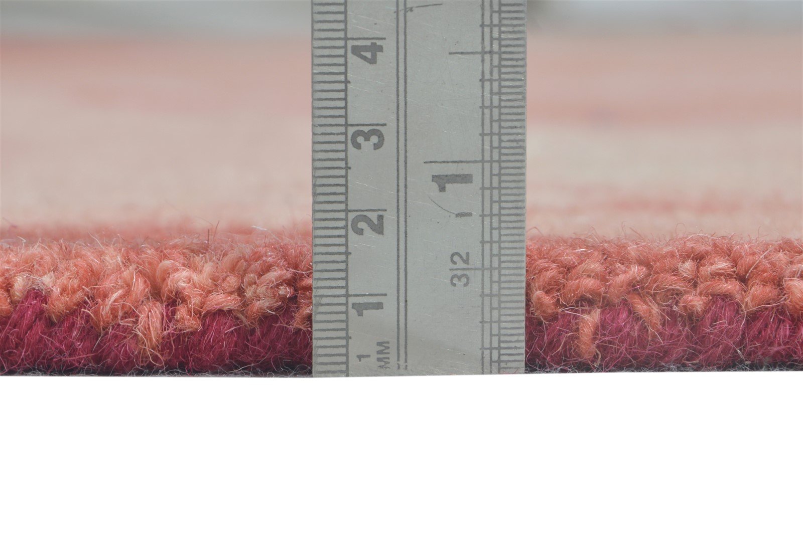 5' X 8' Rug Wool Red Modern Hand Tufted Shibori Tie Dye Room Size Carpet 7865170755733