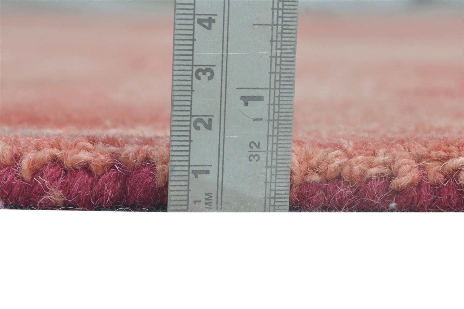 5' X 8' Rug Wool Red Modern Hand Tufted Shibori Tie Dye Room Size Carpet 7865171771541