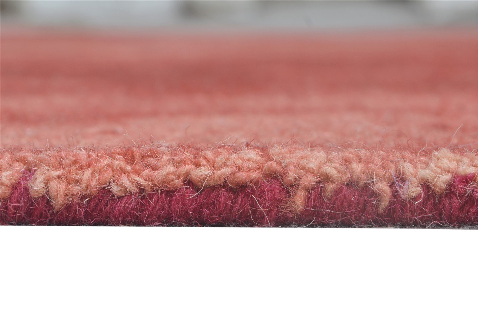 Audre 5' X 8' Rug Wool Red Modern Hand Tufted Shibori Tie Dye 7865173311637