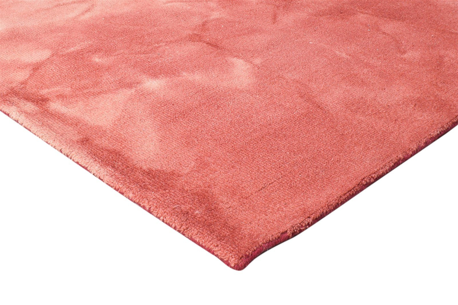 5' X 8' Rug Wool Red Modern Hand Tufted Shibori Tie Dye Room Size Carpet 7865173901461
