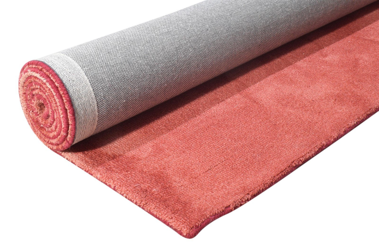 5' X 8' Rug Wool Red Modern Hand Tufted Shibori Tie Dye Room Size Carpet 7865173901461