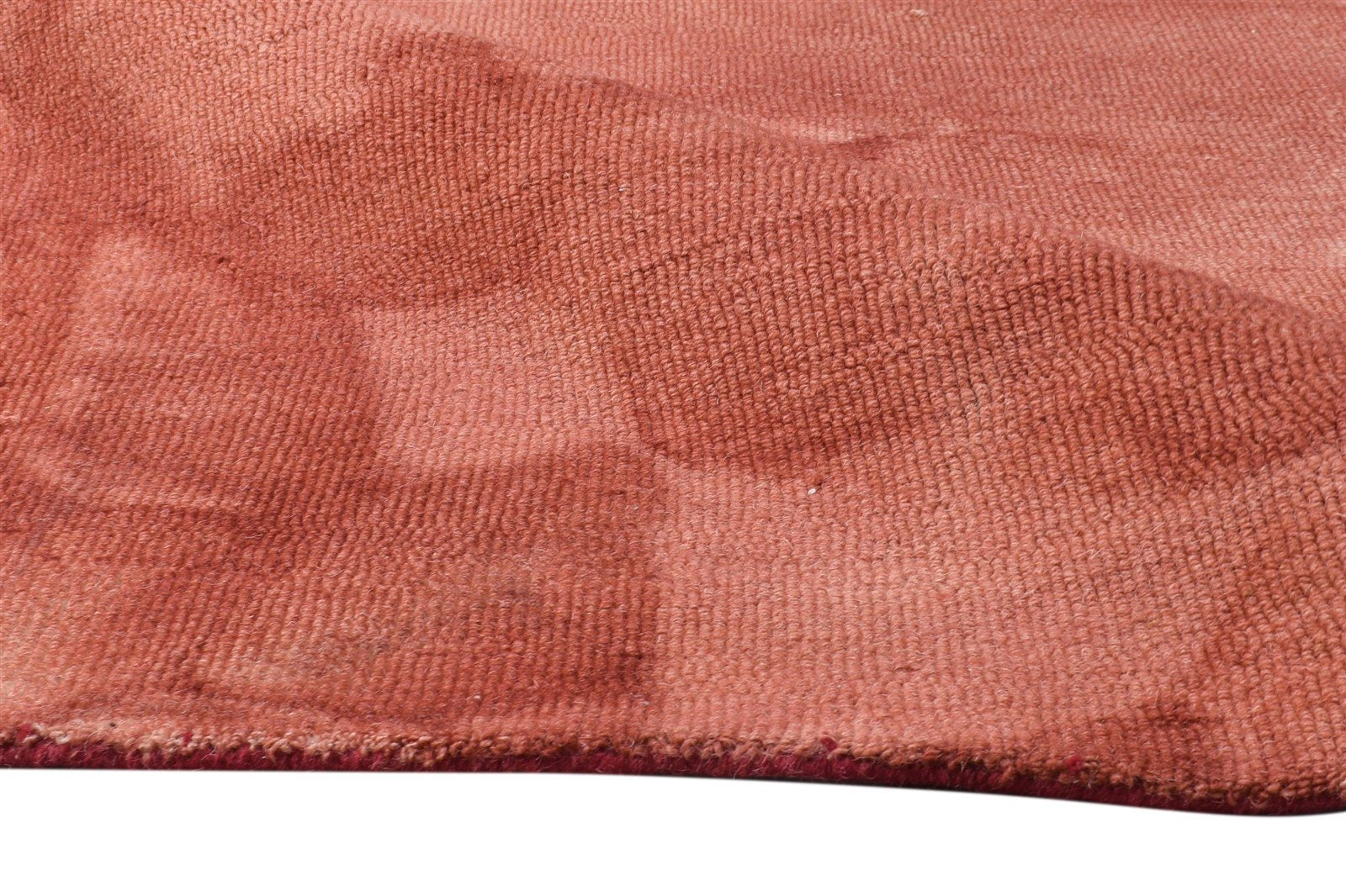 5' X 8' Rug Wool Red Modern Hand Tufted Shibori Tie Dye Room Size Carpet 7865174655125