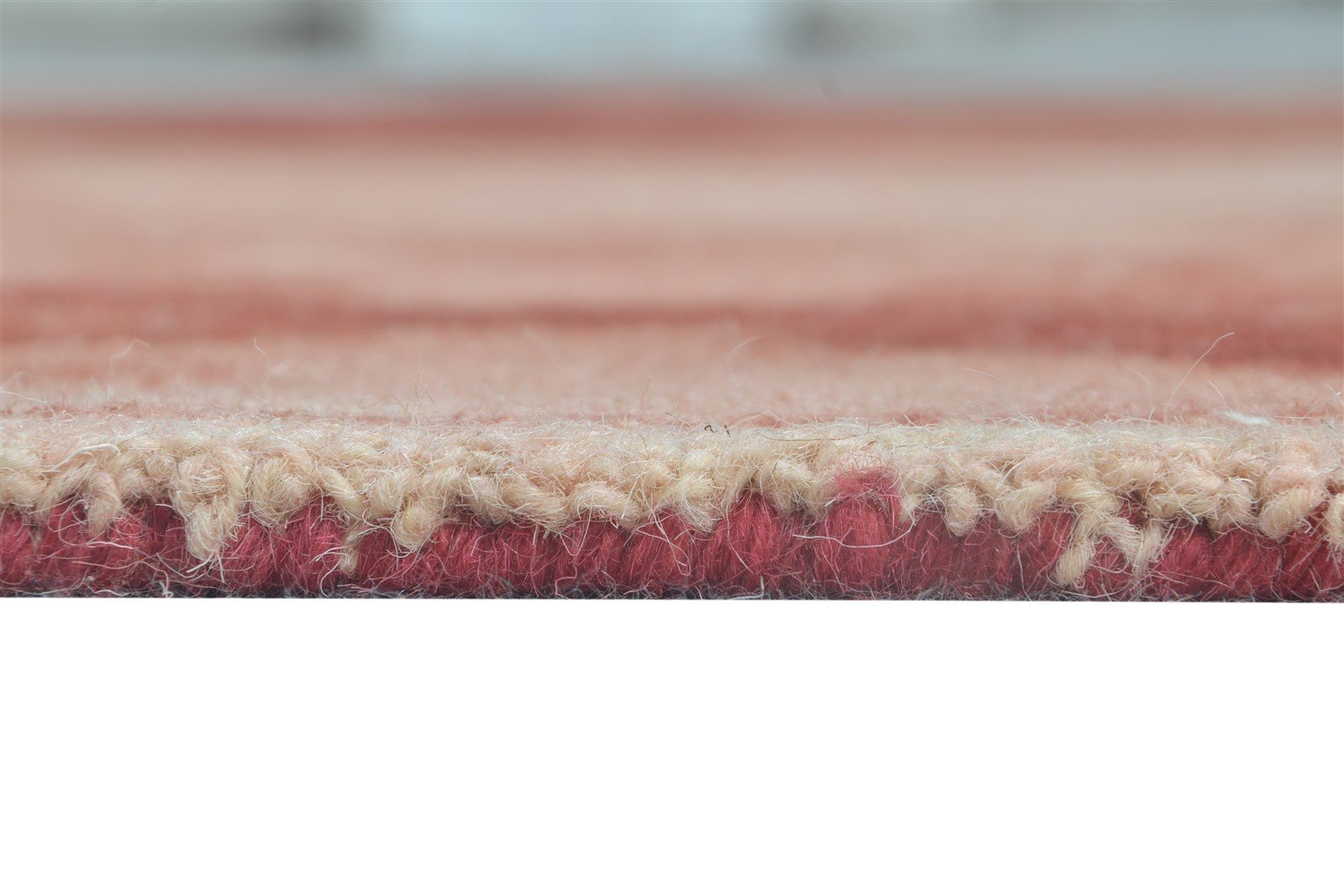 5' X 8' Rug Wool Red Modern Hand Tufted Shibori Tie Dye Room Size Carpet 7865174655125