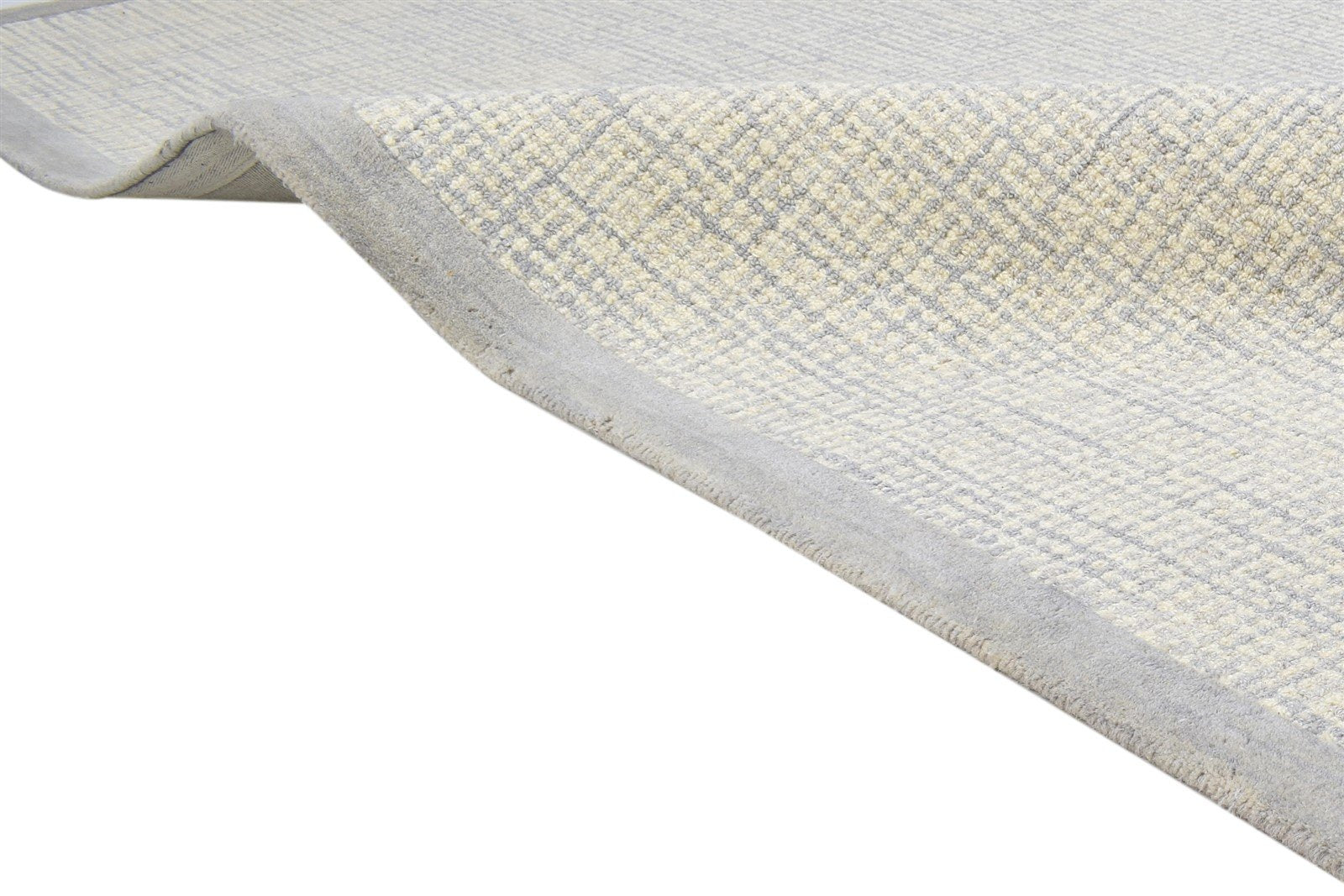 5' X 8' Rug Wool Sand Modern Hand Tufted Scandinavian Bordered Room Size Carpet 7864266555541