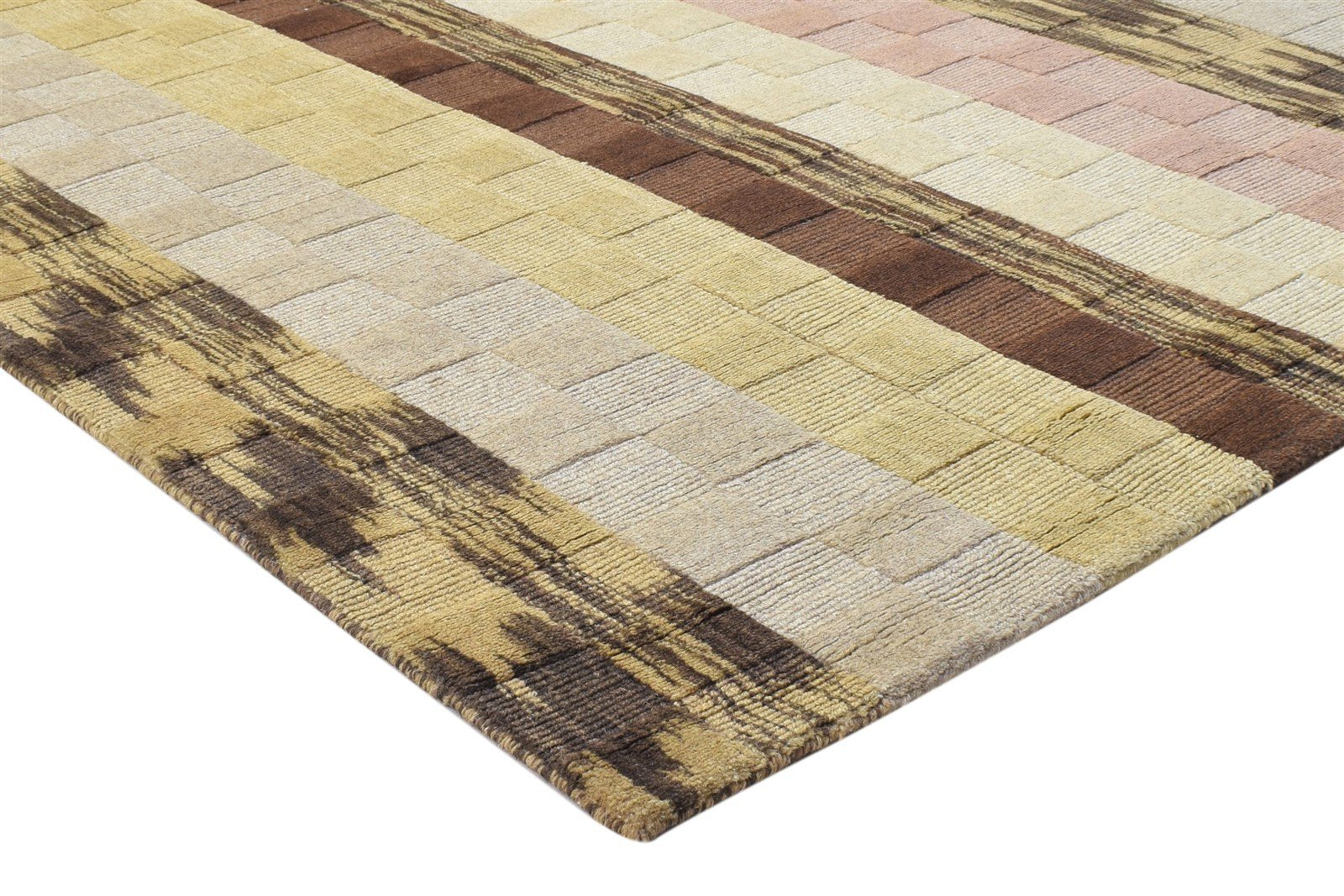 5' X 8' Rug Wool Sand Persian Handloom Gabbeh Tribal Room Size Carpet 7864886952085